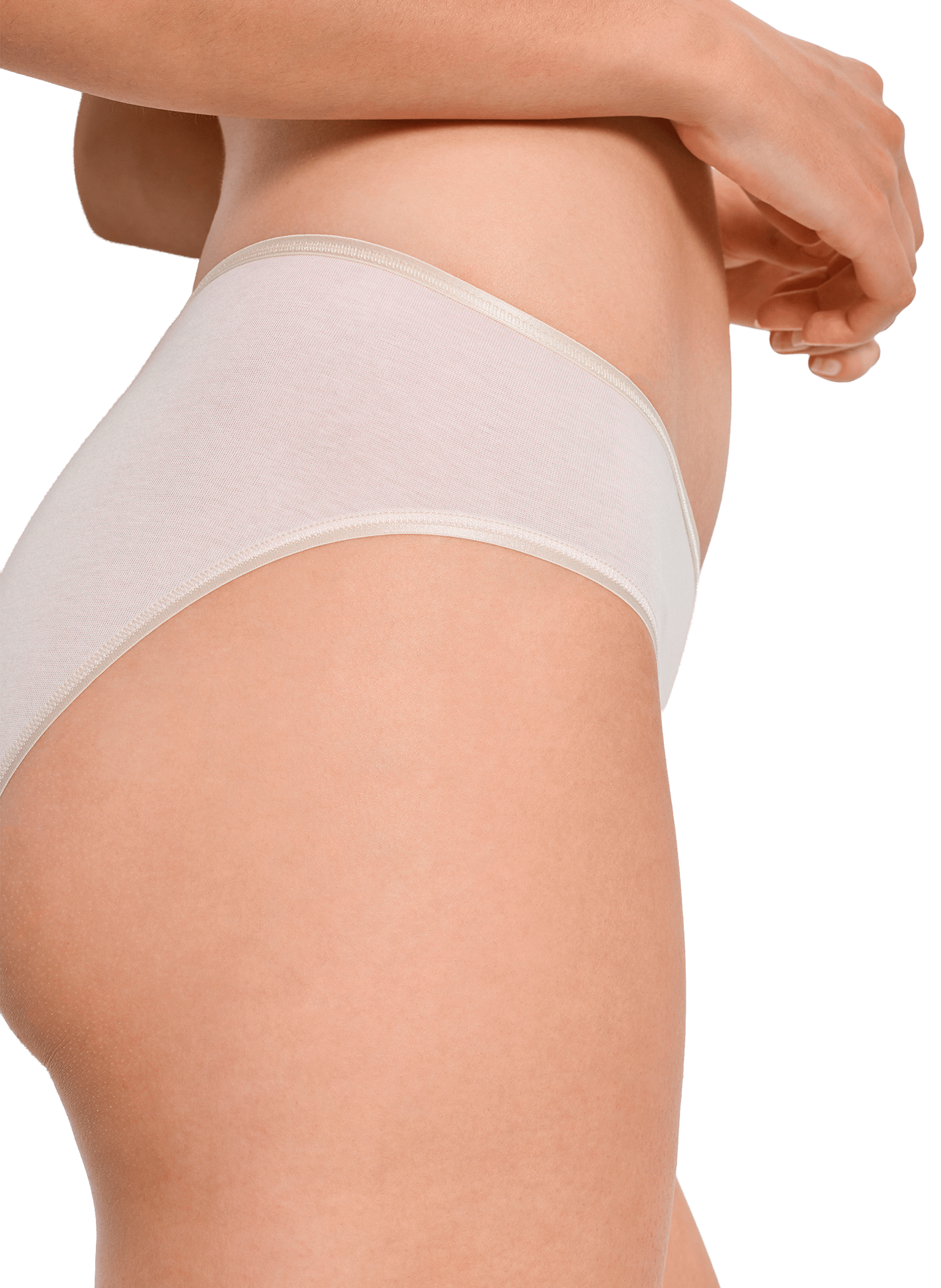 Cotton briefs HANRO Pink