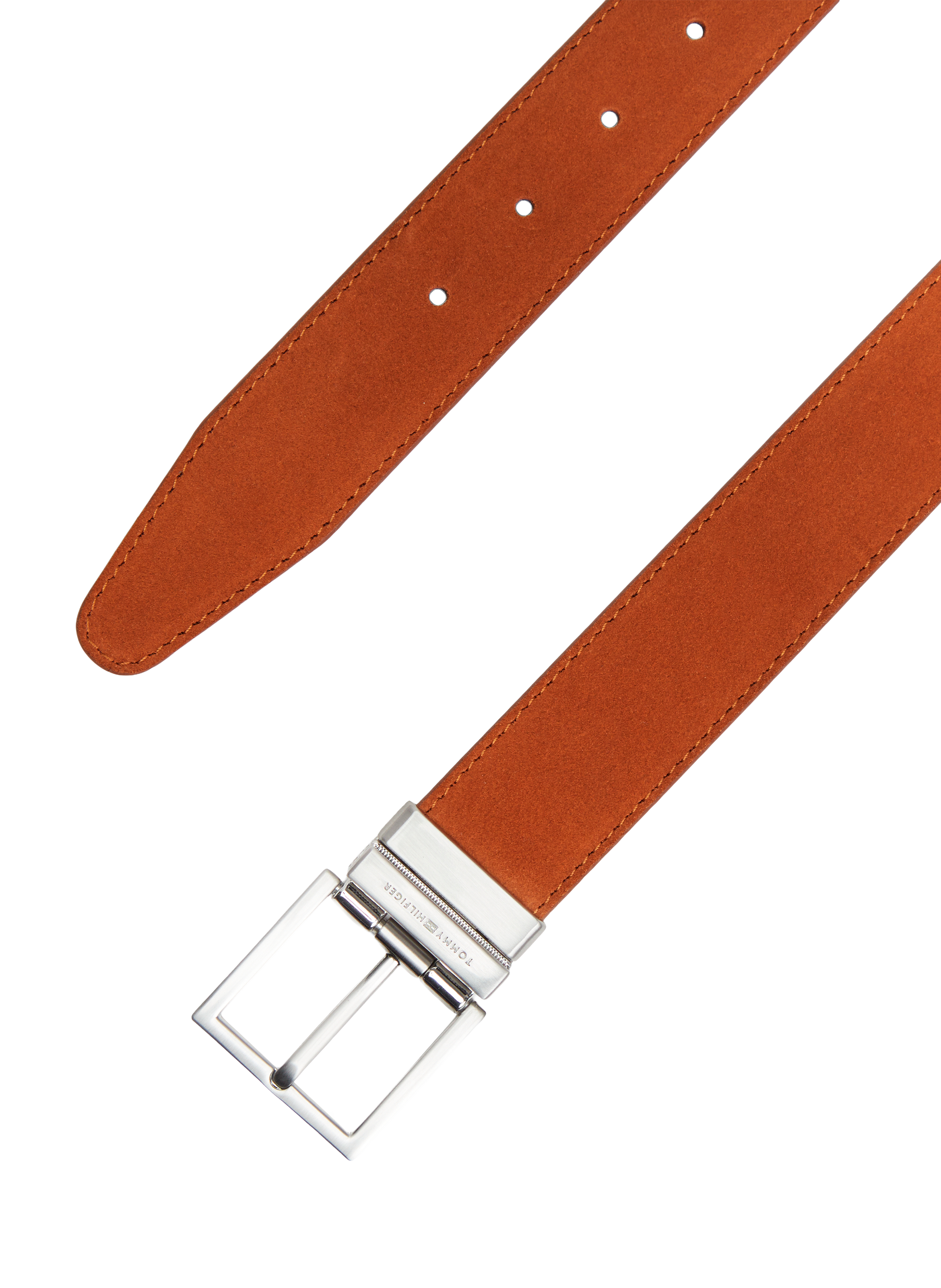 Ceinture en cuir de vache TOMMY HILFIGER Marron