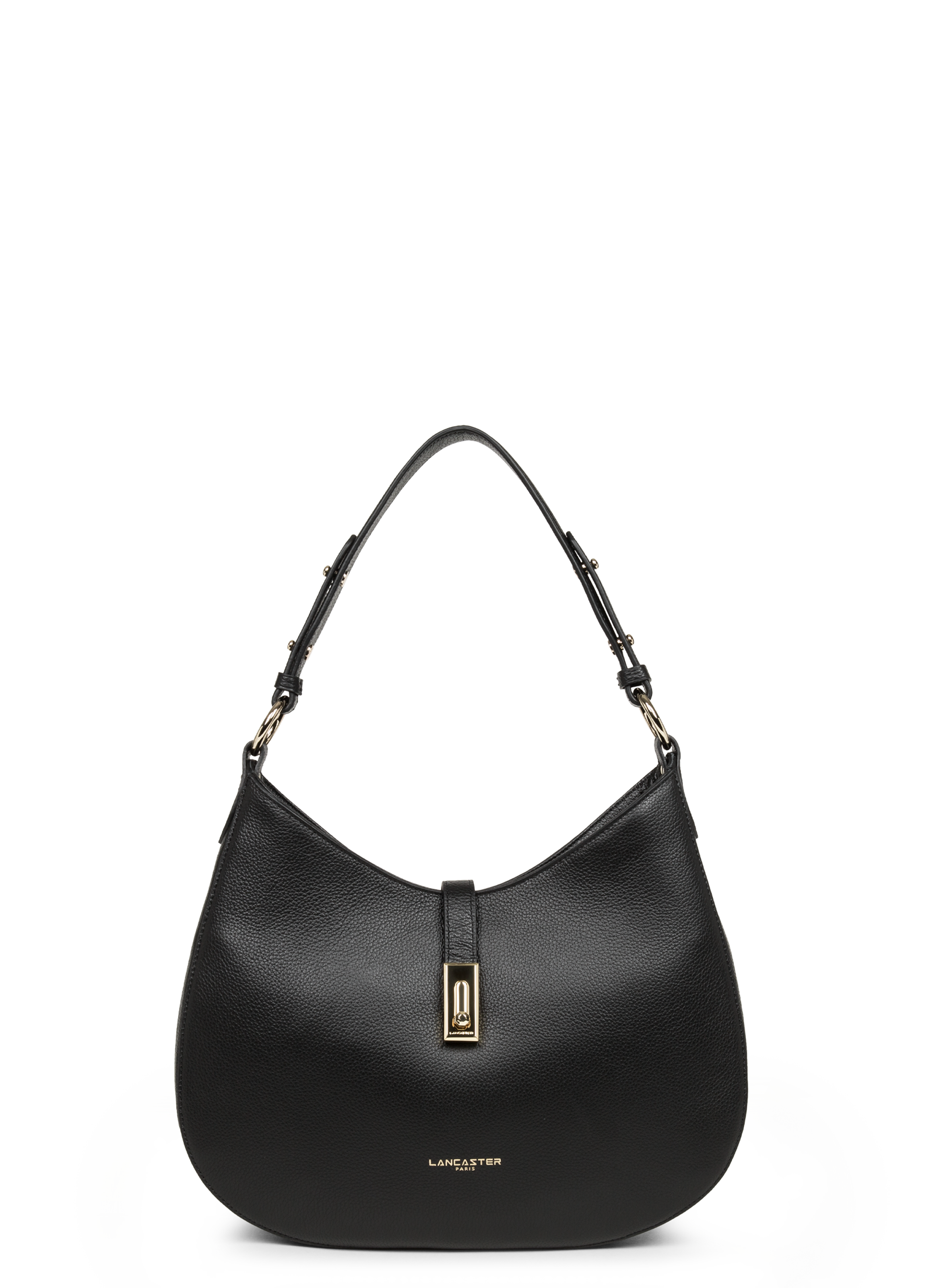 LANCASTER Grand sac besace - milano horizon Noir