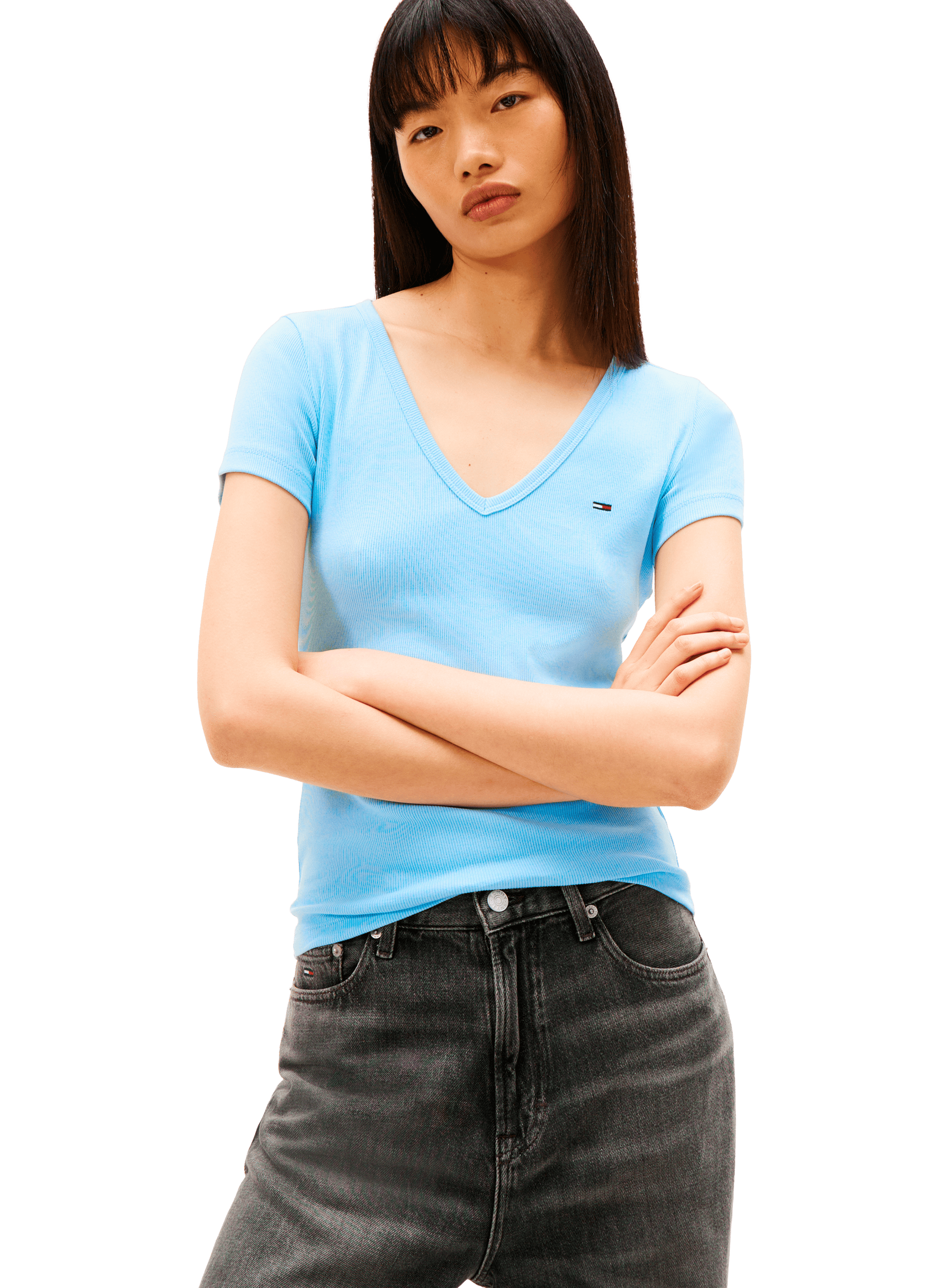 Cotton Top TOMMY HILFIGER Blue