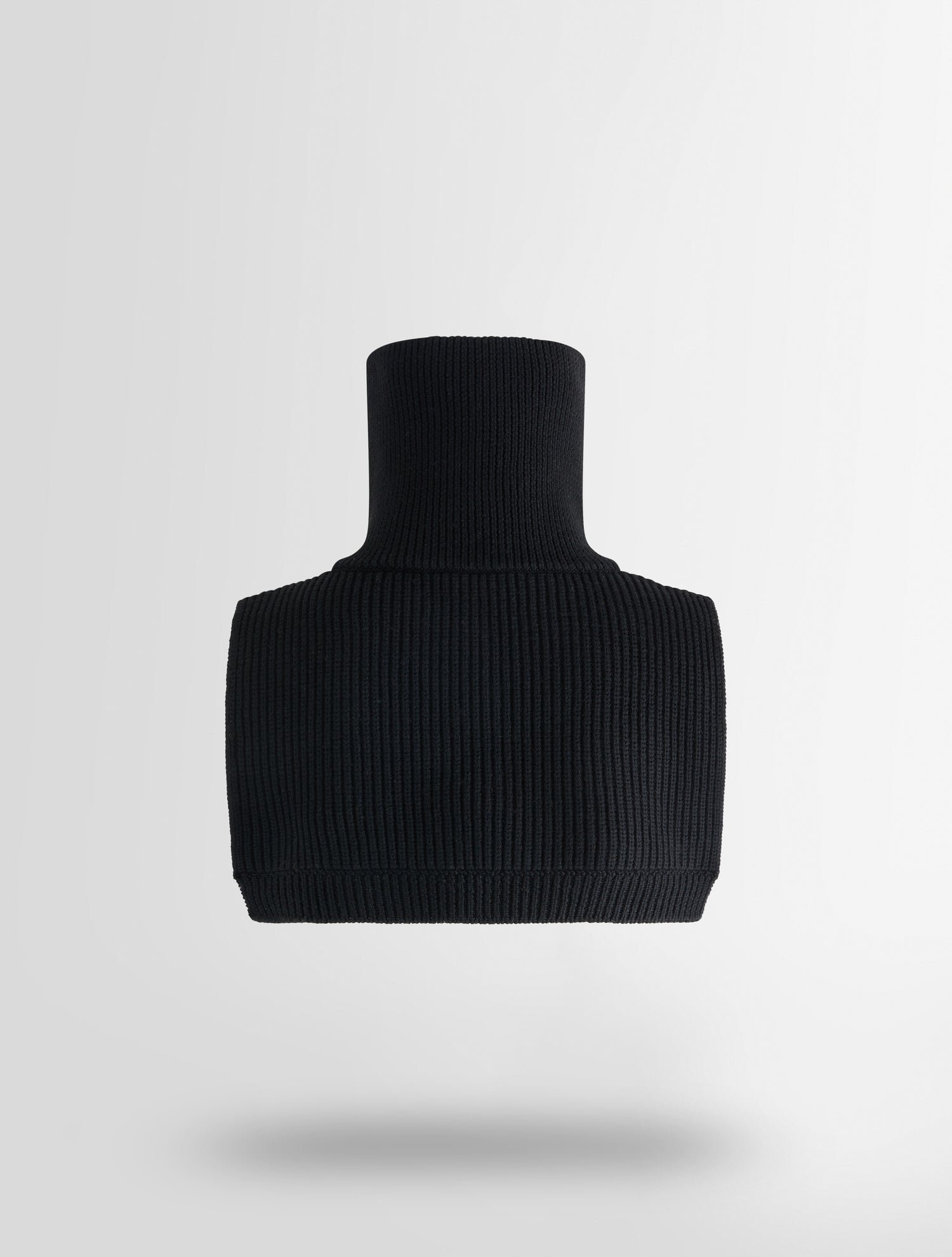 Tour de cou knit bib coupe regular FUSALP Noir