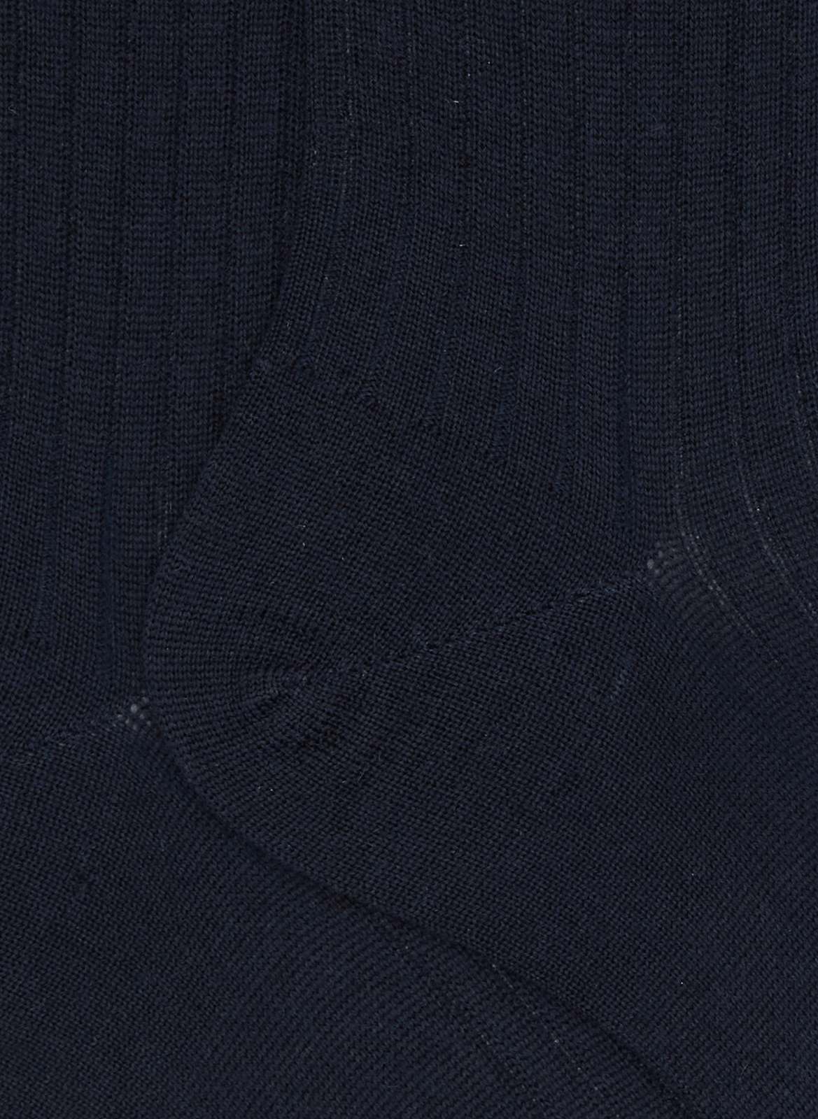 Chaussettes côtelées en laine mérinos DORÉ DORÉ Bleu