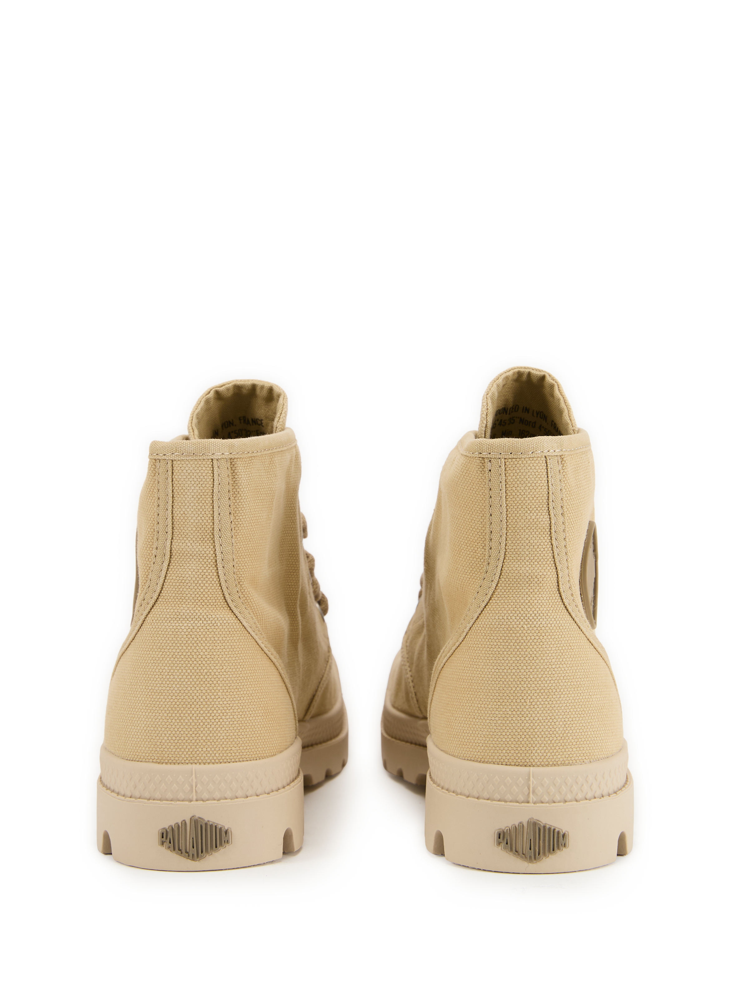 Plain cotton boots PALLADIUM Beige