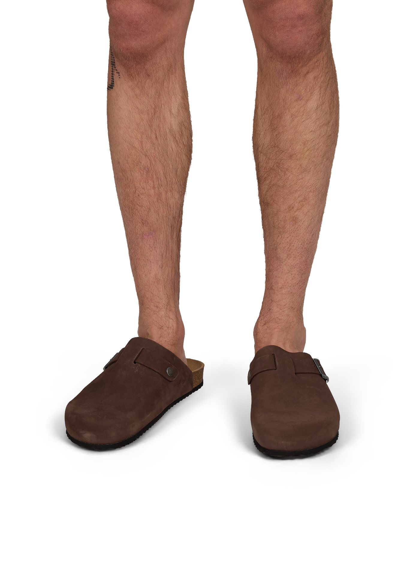 Mules Ghita en cuir suédé GEOX Marron