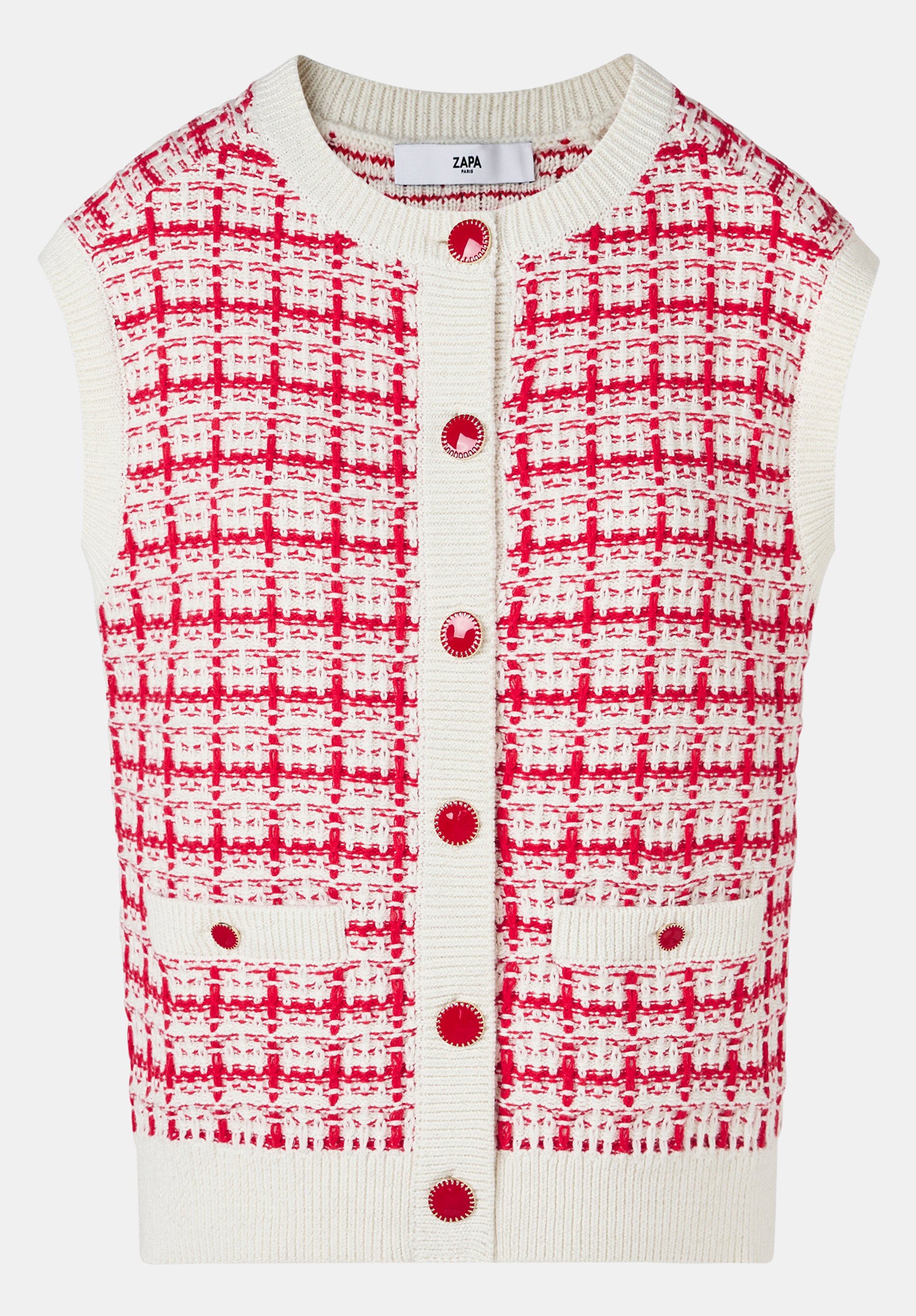 Pull  gareth ZAPA Rouge