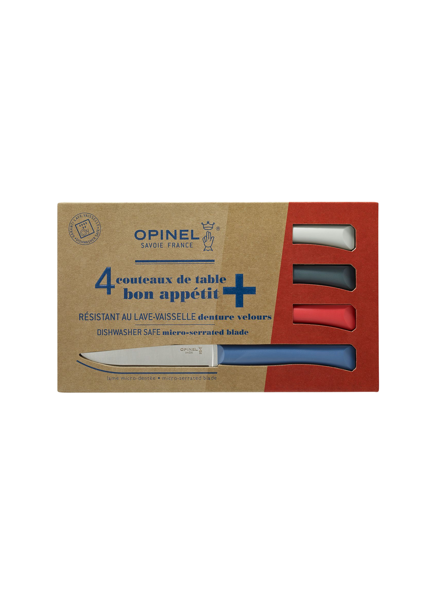 Coffret de 4 couteaux Bon Appétit OPINEL Multicolore