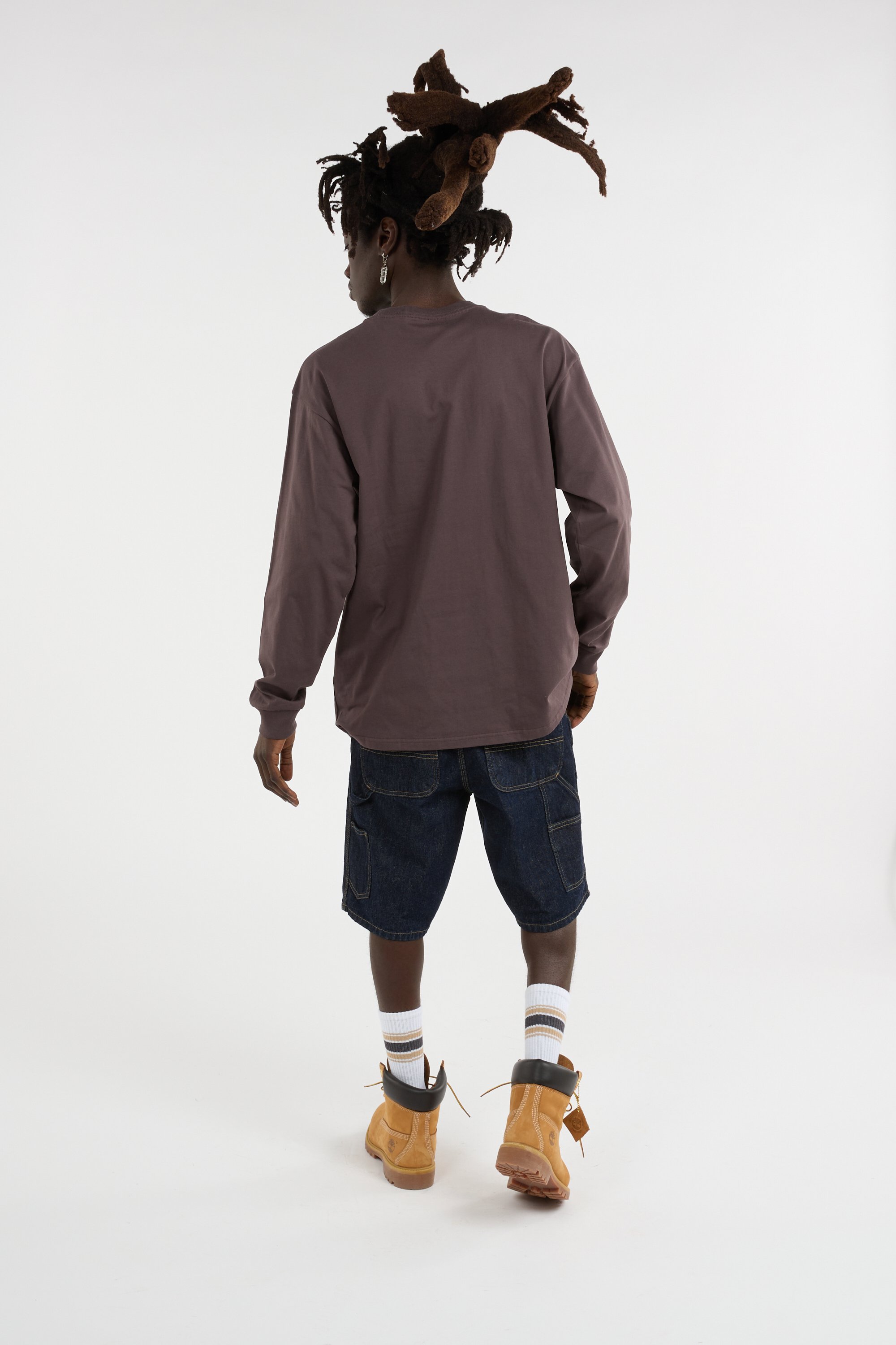 T-shirt chase CARHARTT WIP Marron