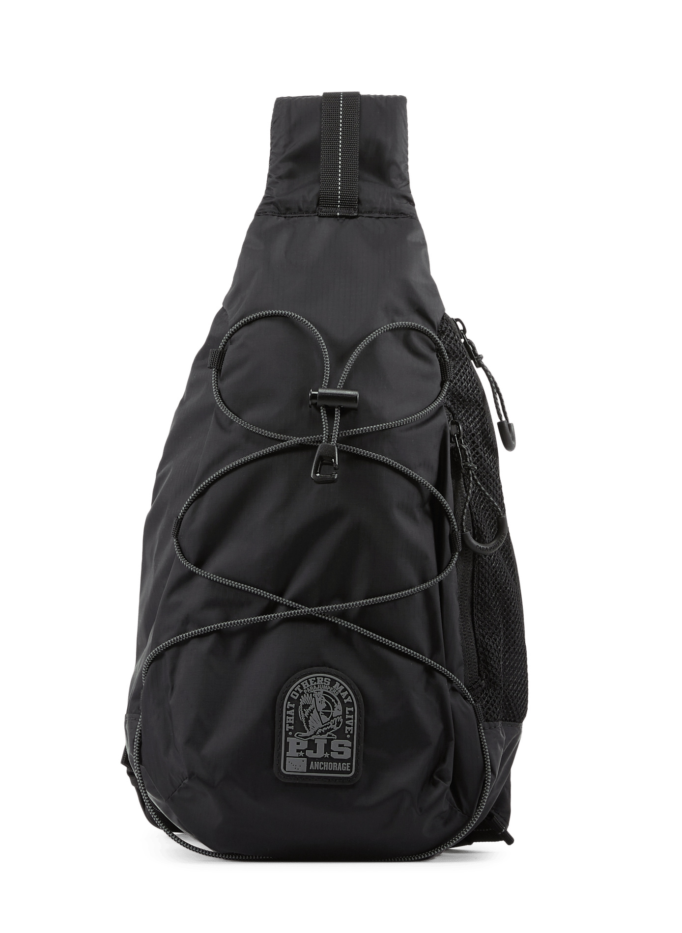Kemp logo shoulder bag PARAJUMPERS Black