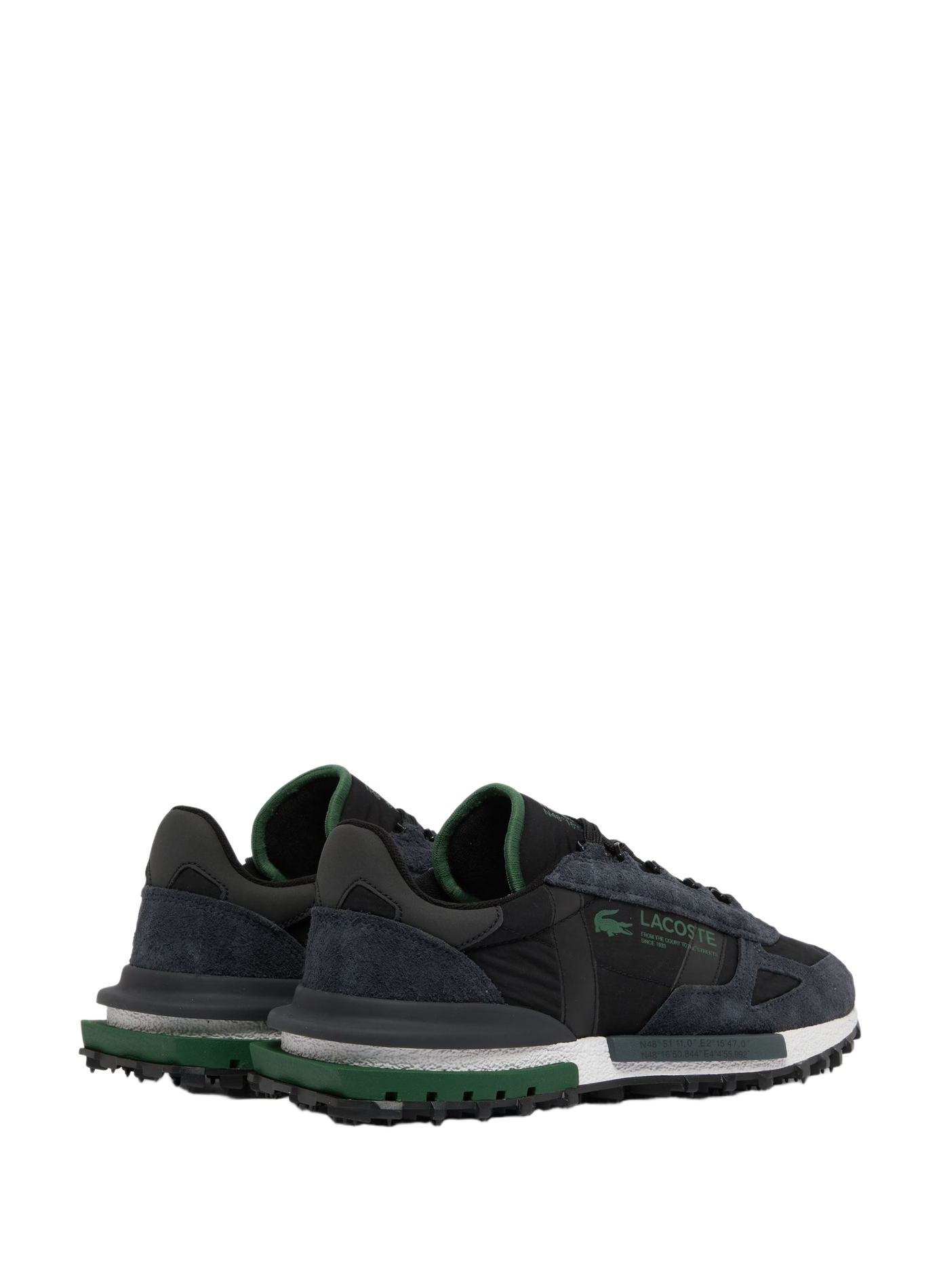 Low-top sneakers ELITE ACTIVE 1262 SMA with laces LACOSTE Black