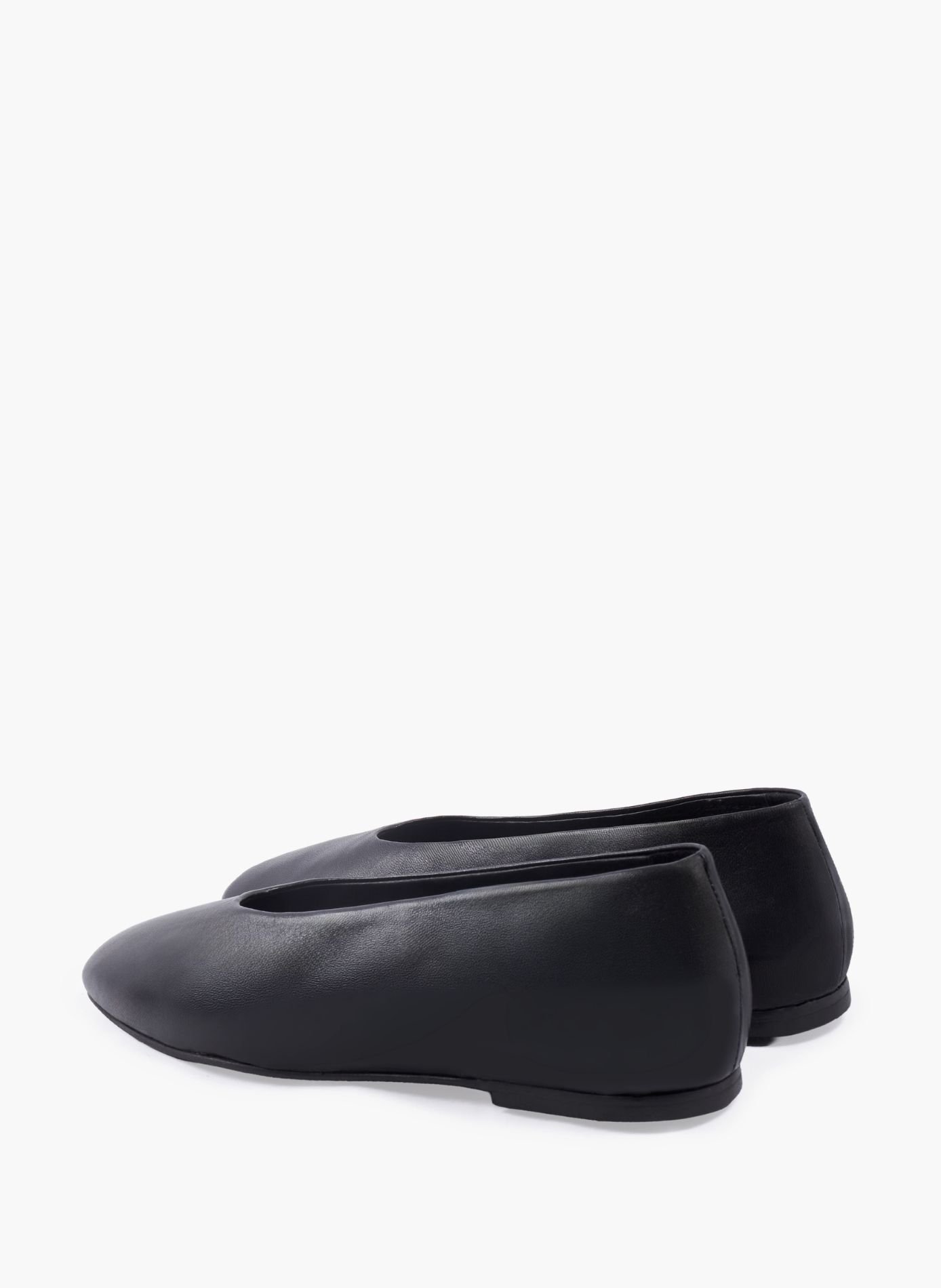 Ballerines souples paola cuir JULES & JENN Noir