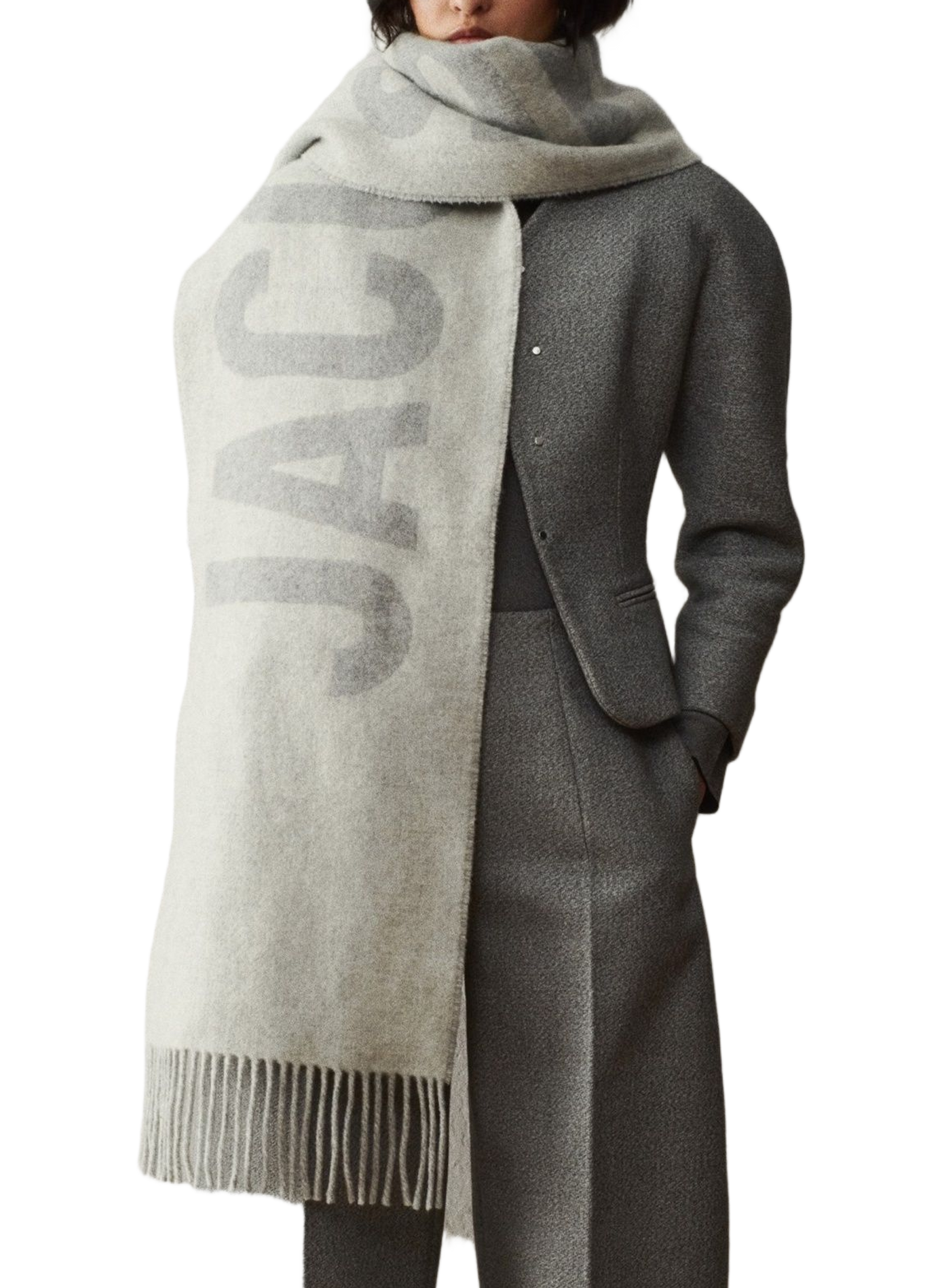L'écharpe Jacquemus en laine JACQUEMUS Gris
