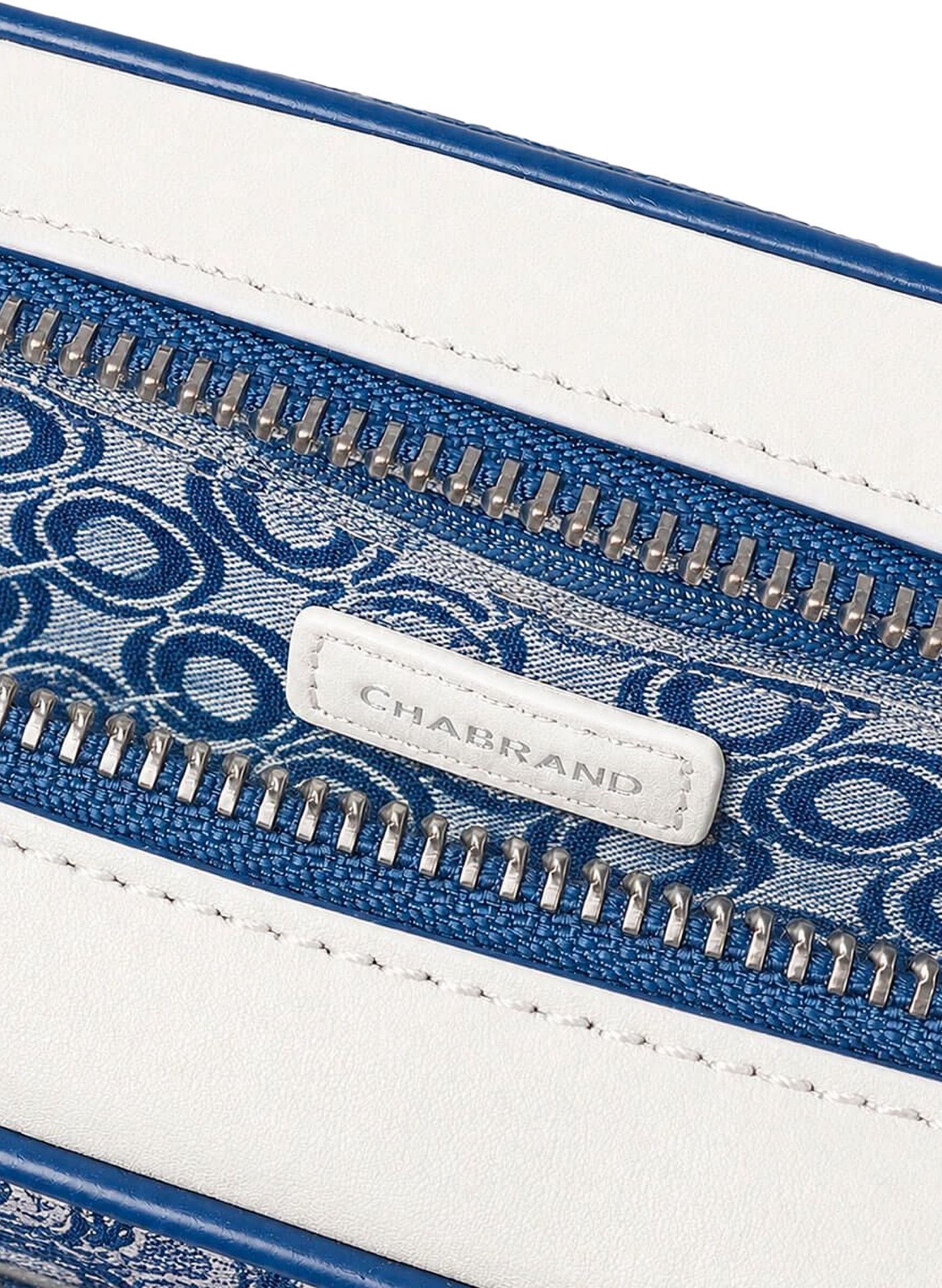OM x Chabrand coated canvas crossbody bag CHABRAND Blue