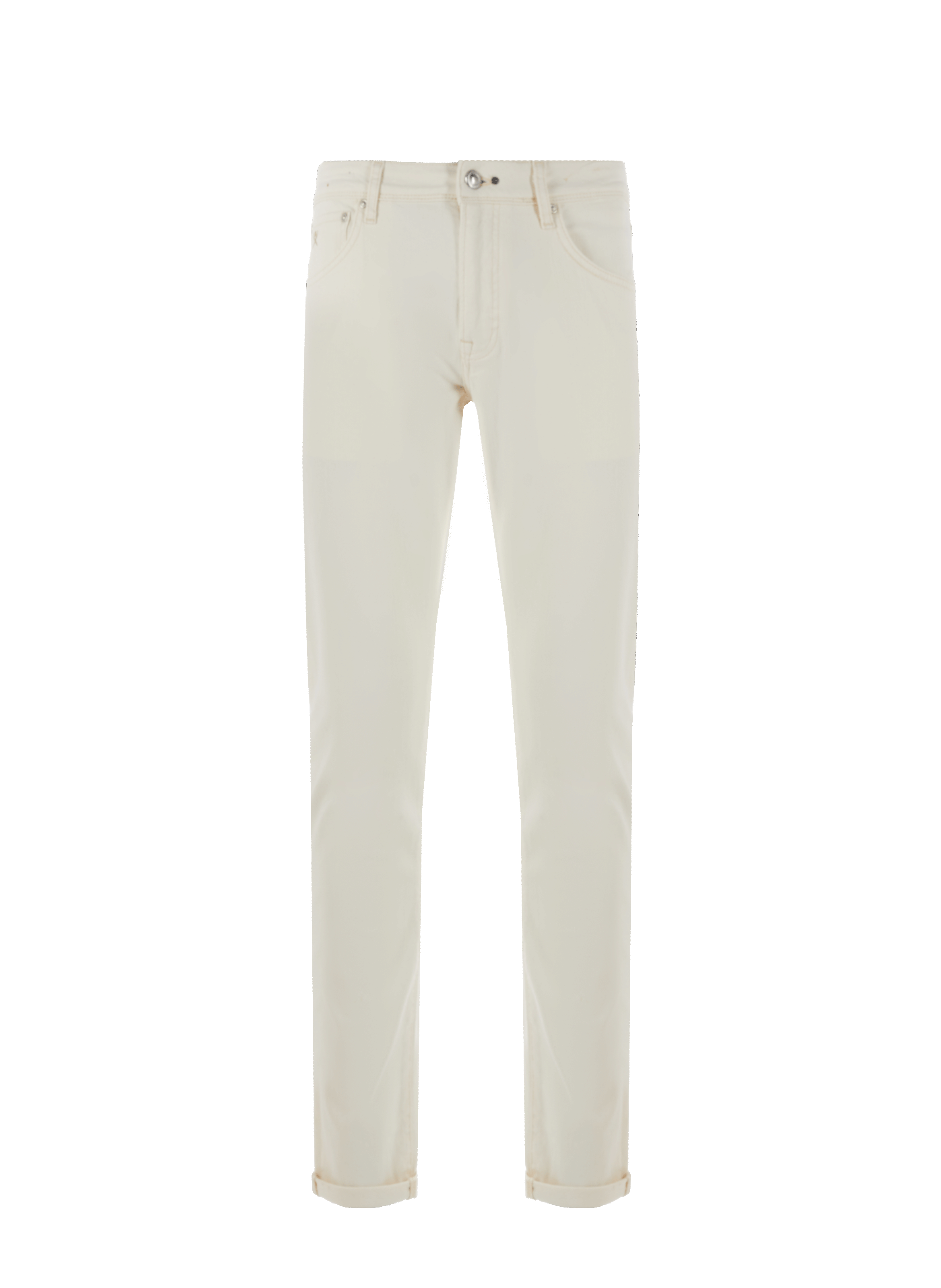Pantalon slim en coton