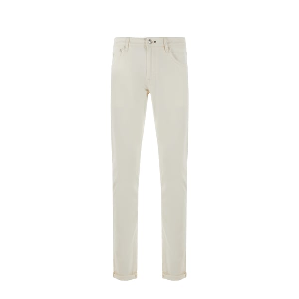 Pantalon slim en coton