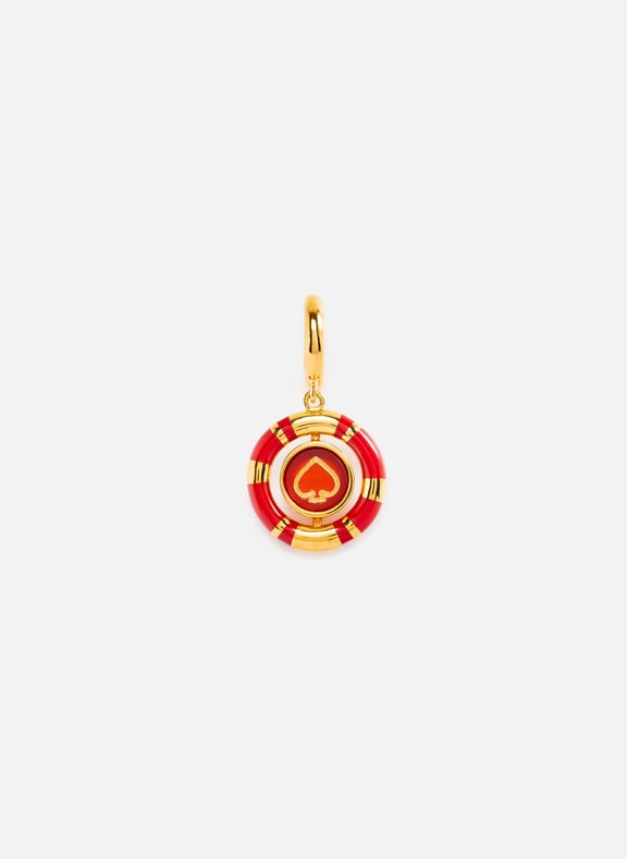 Toky Earring Red by AURELIE BIDERMANN AURELIE BIDERMANN Toky Earring Red