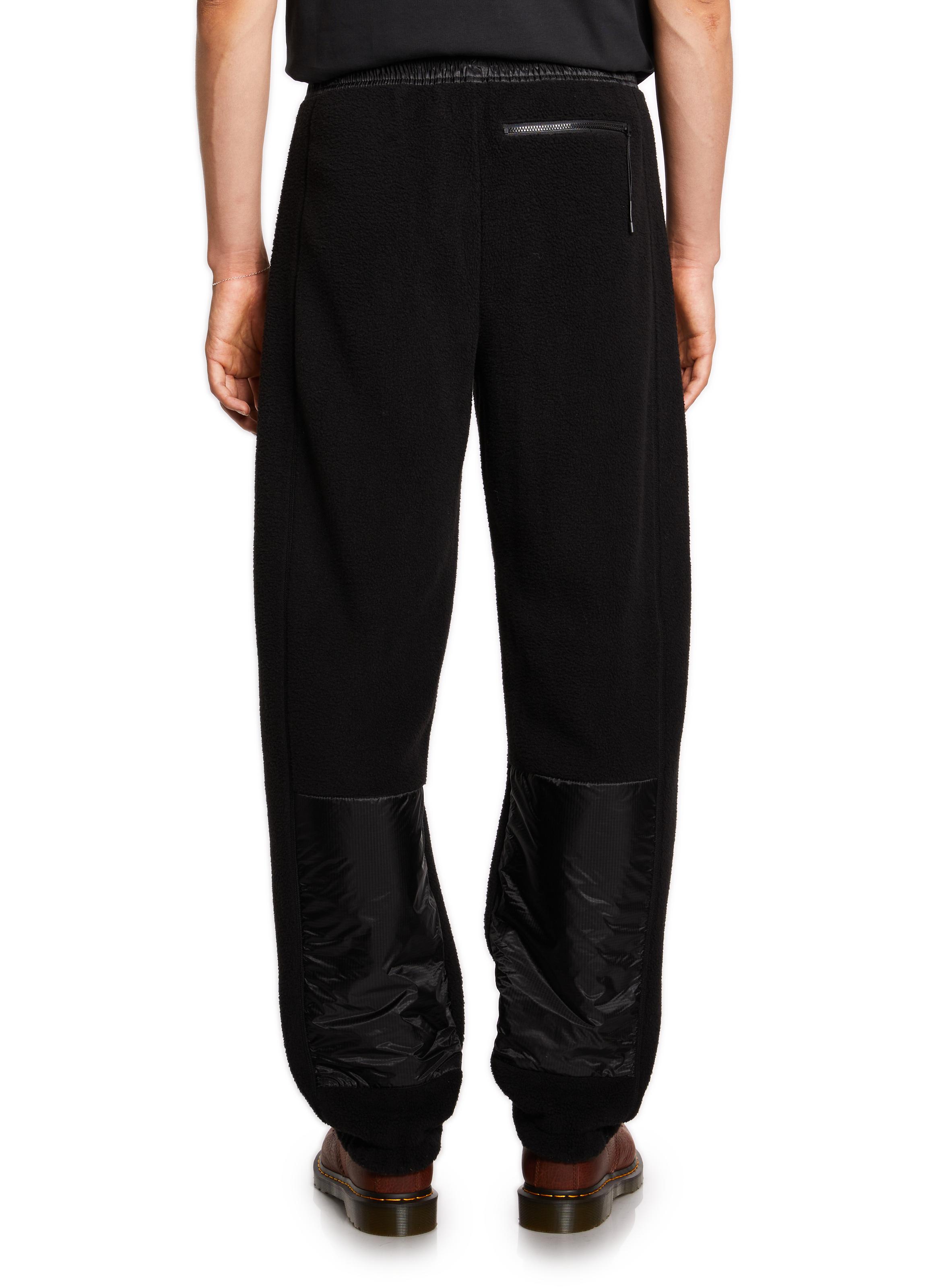 Bi-material joggers RAINS Black