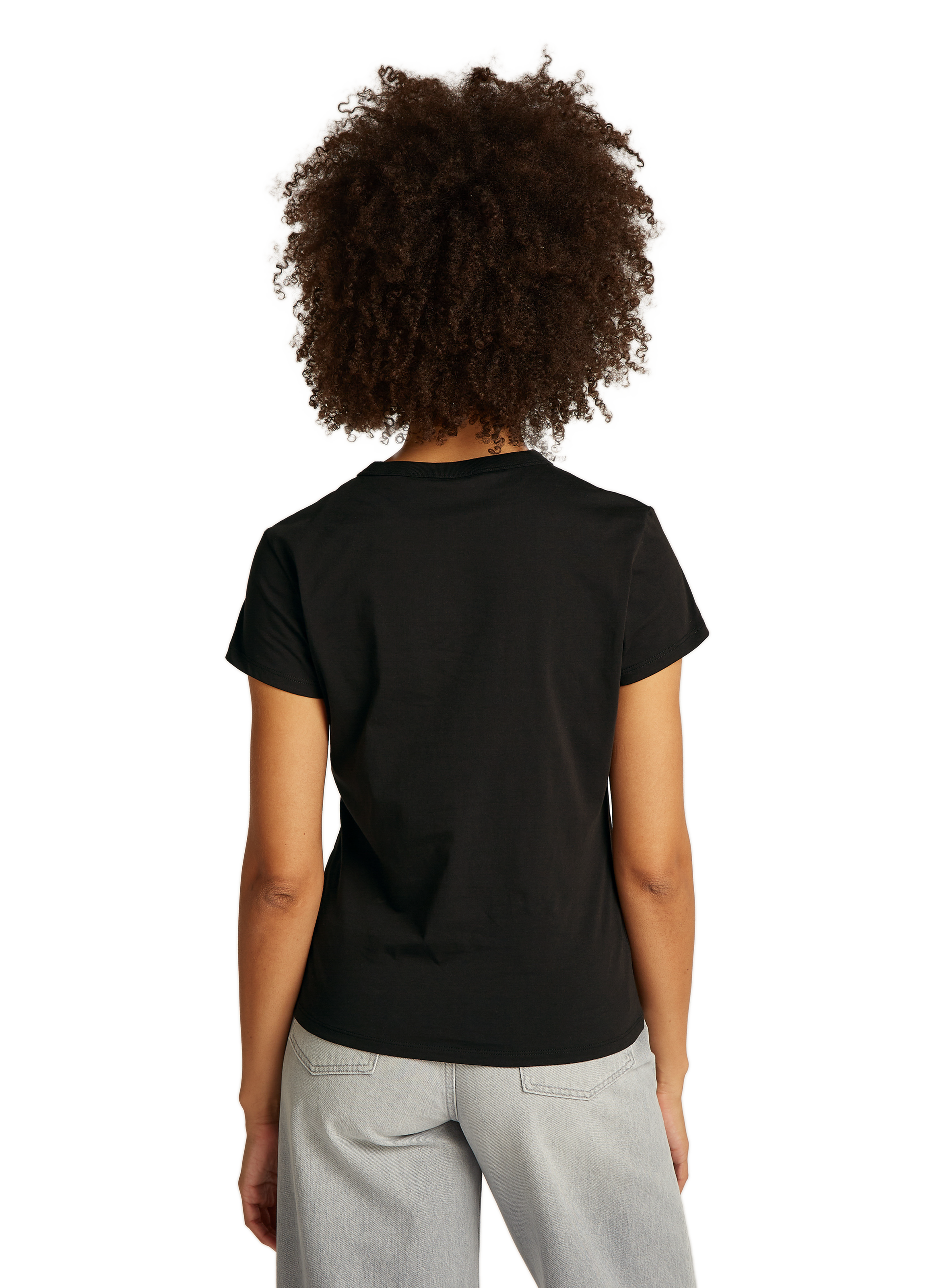 T-shirt en coton CALVIN KLEIN Noir