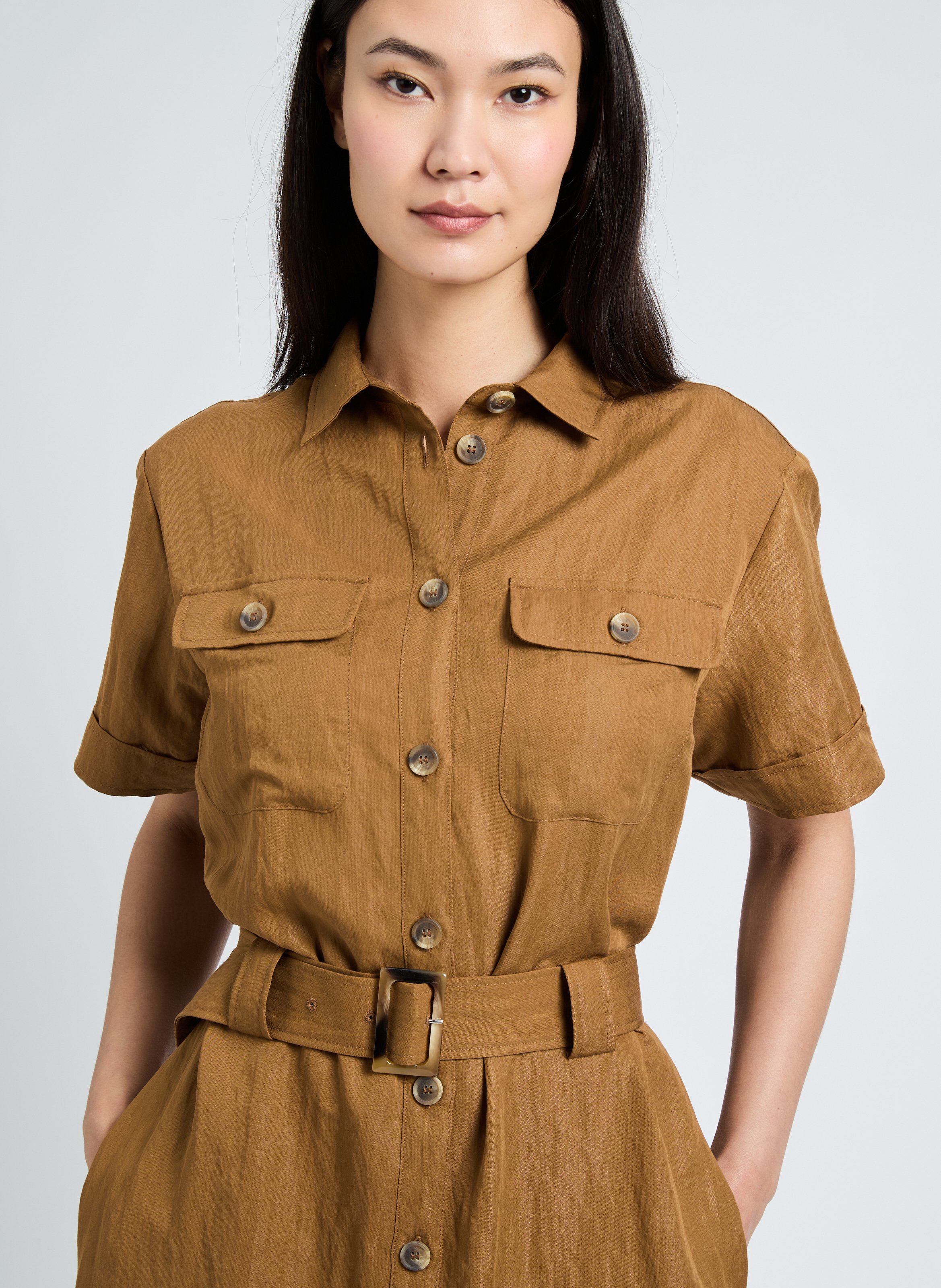 Robe longue Vrim SAISON 1865 Marron