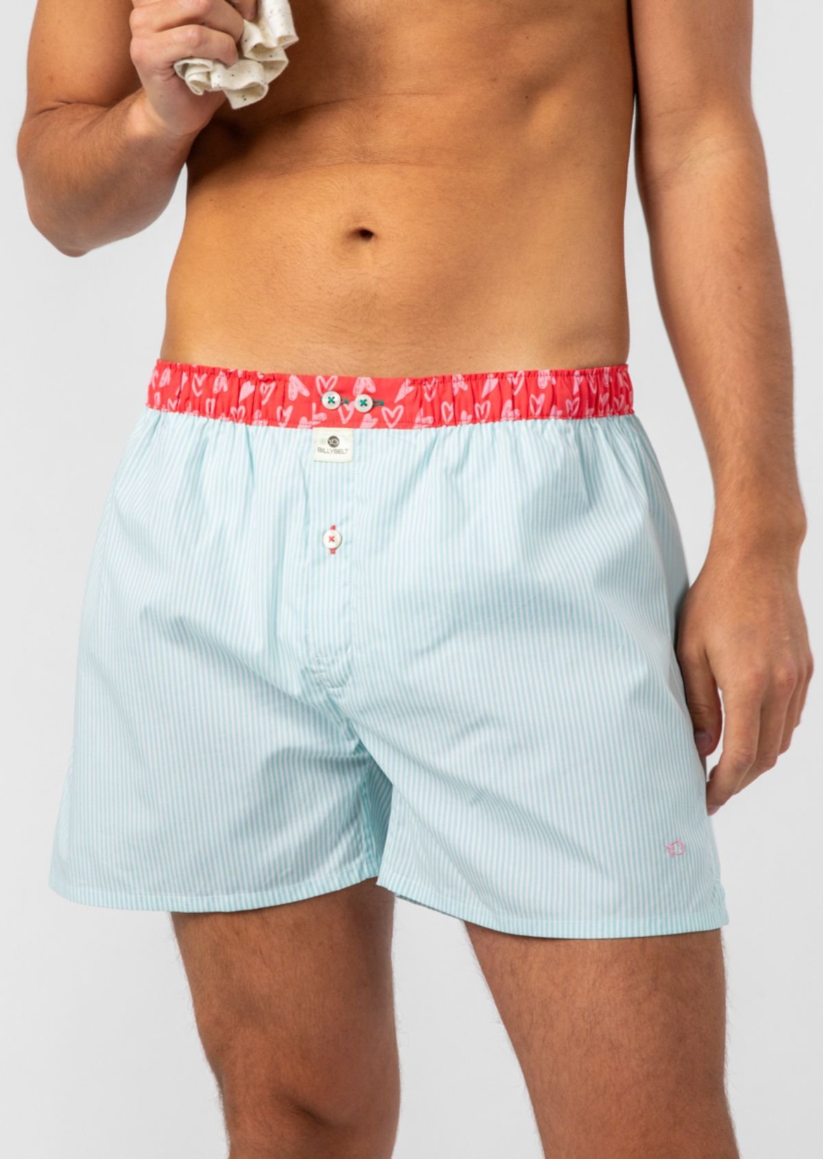 Caleçon en coton biologique BILLYBELT Bleu