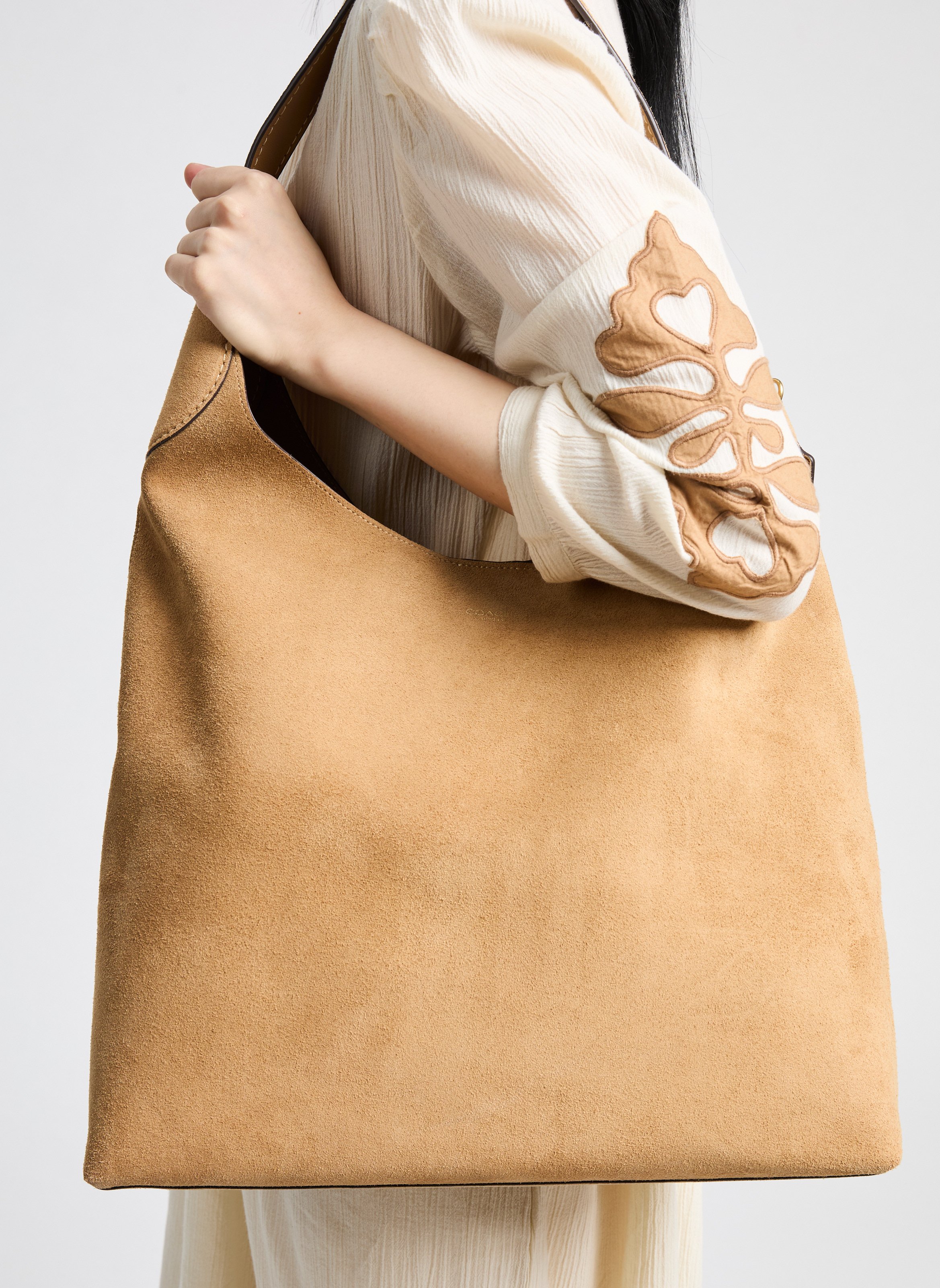 Brooklyn 39 leather tote bag COACH Brown