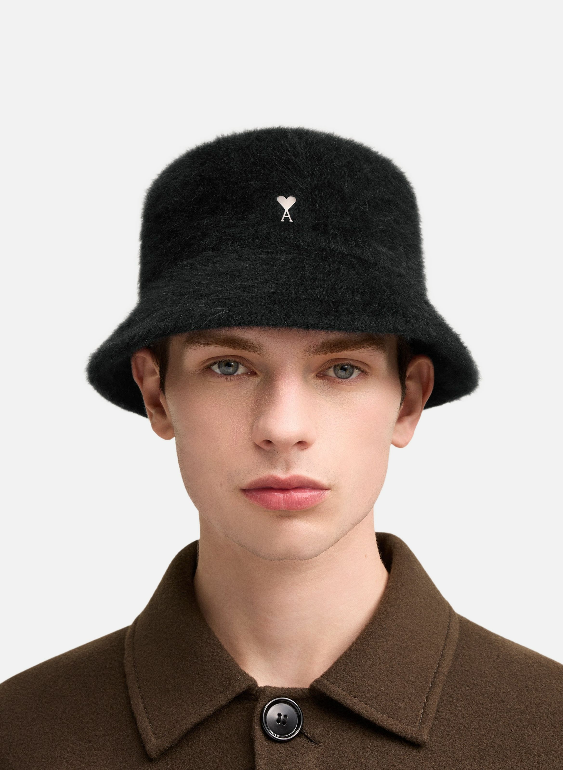 Bob rivet ami de coeur unisexe AMI PARIS Noir