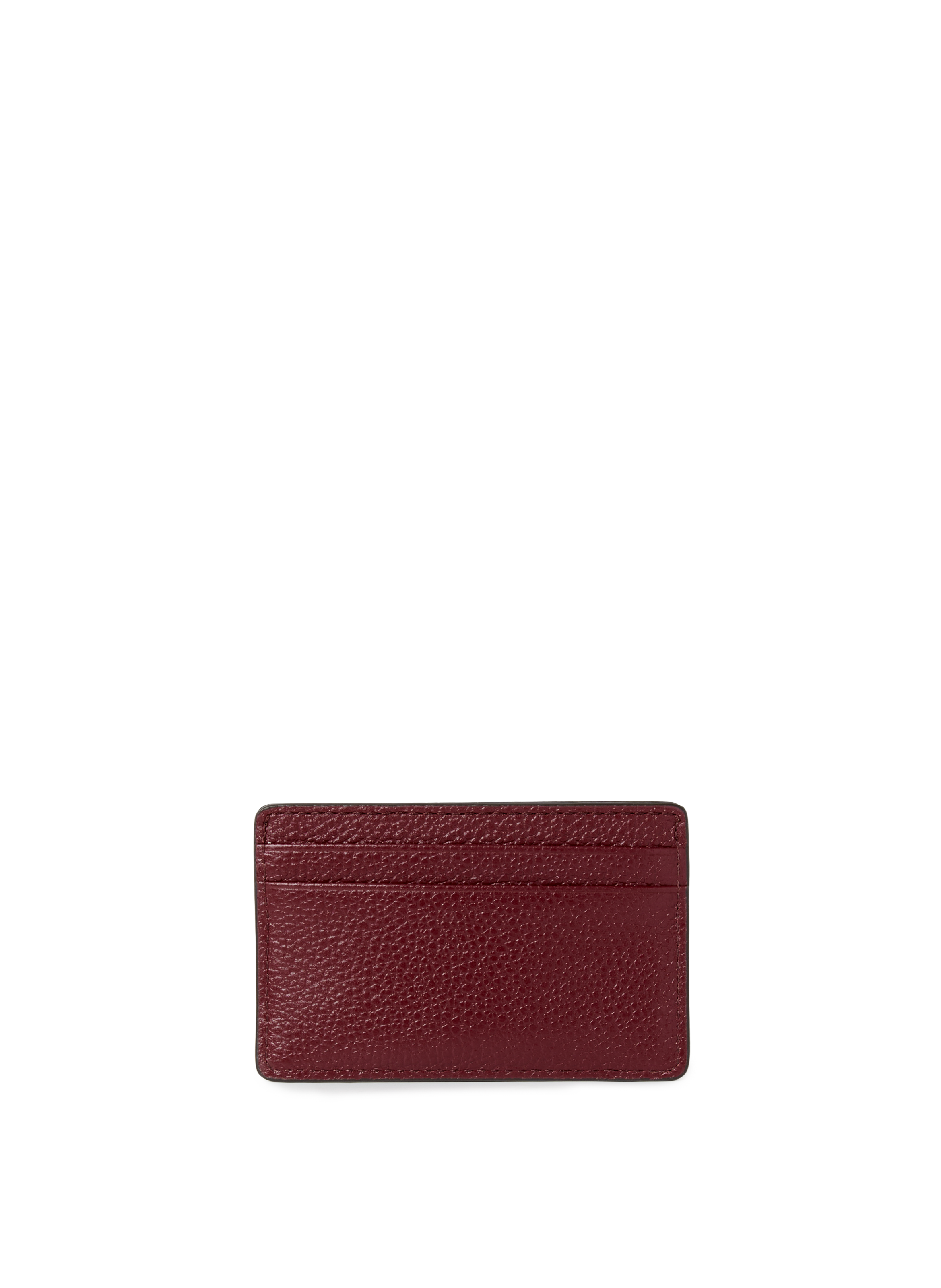 Porte-cartes en cuir  MICHAEL KORS Rouge