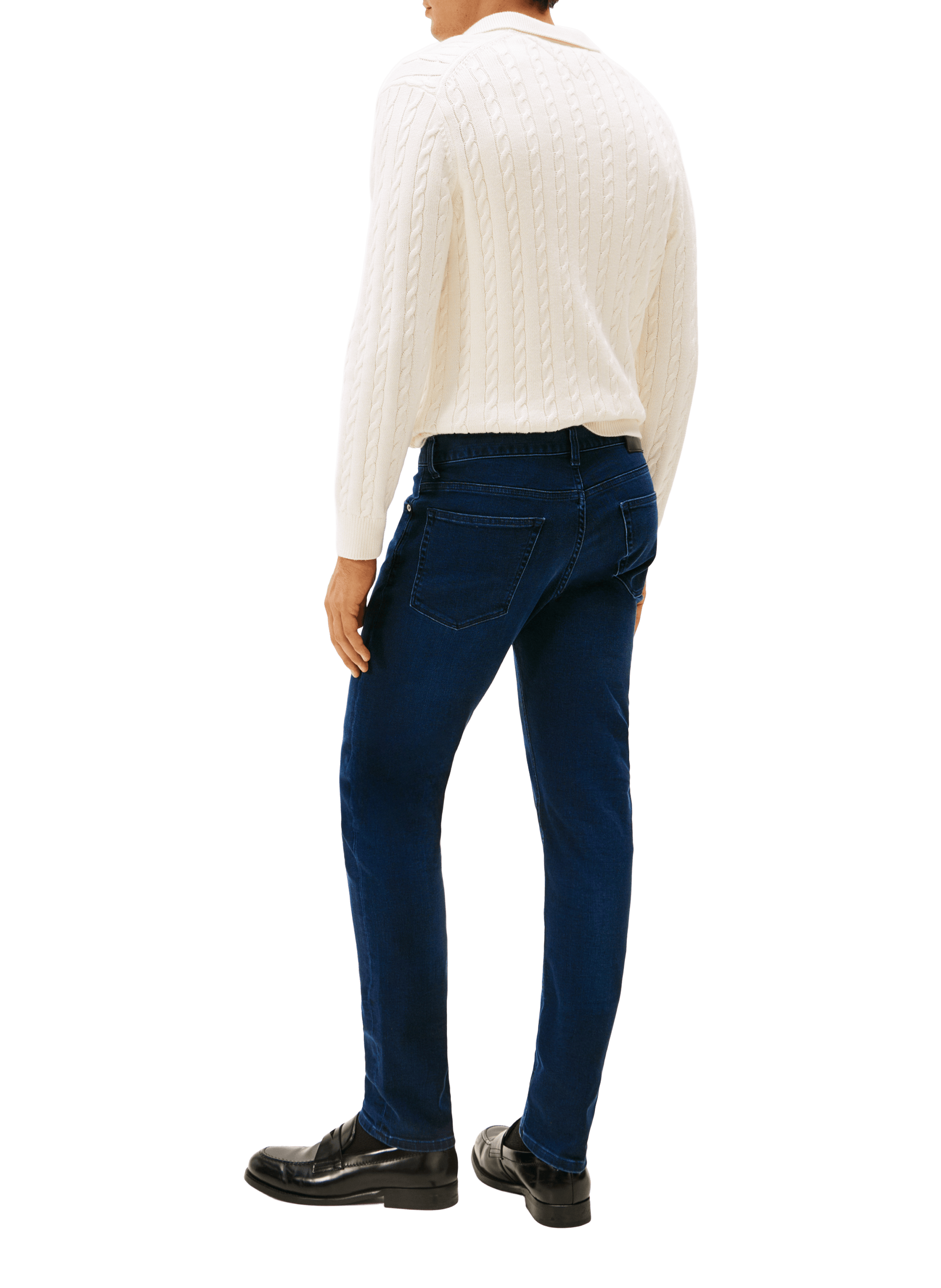 Cotton-blend jeans TOMMY HILFIGER Blue