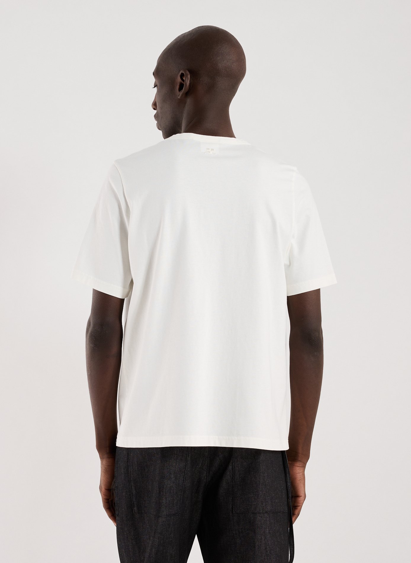 Classic Cotton T-Shirt COURRÈGES White