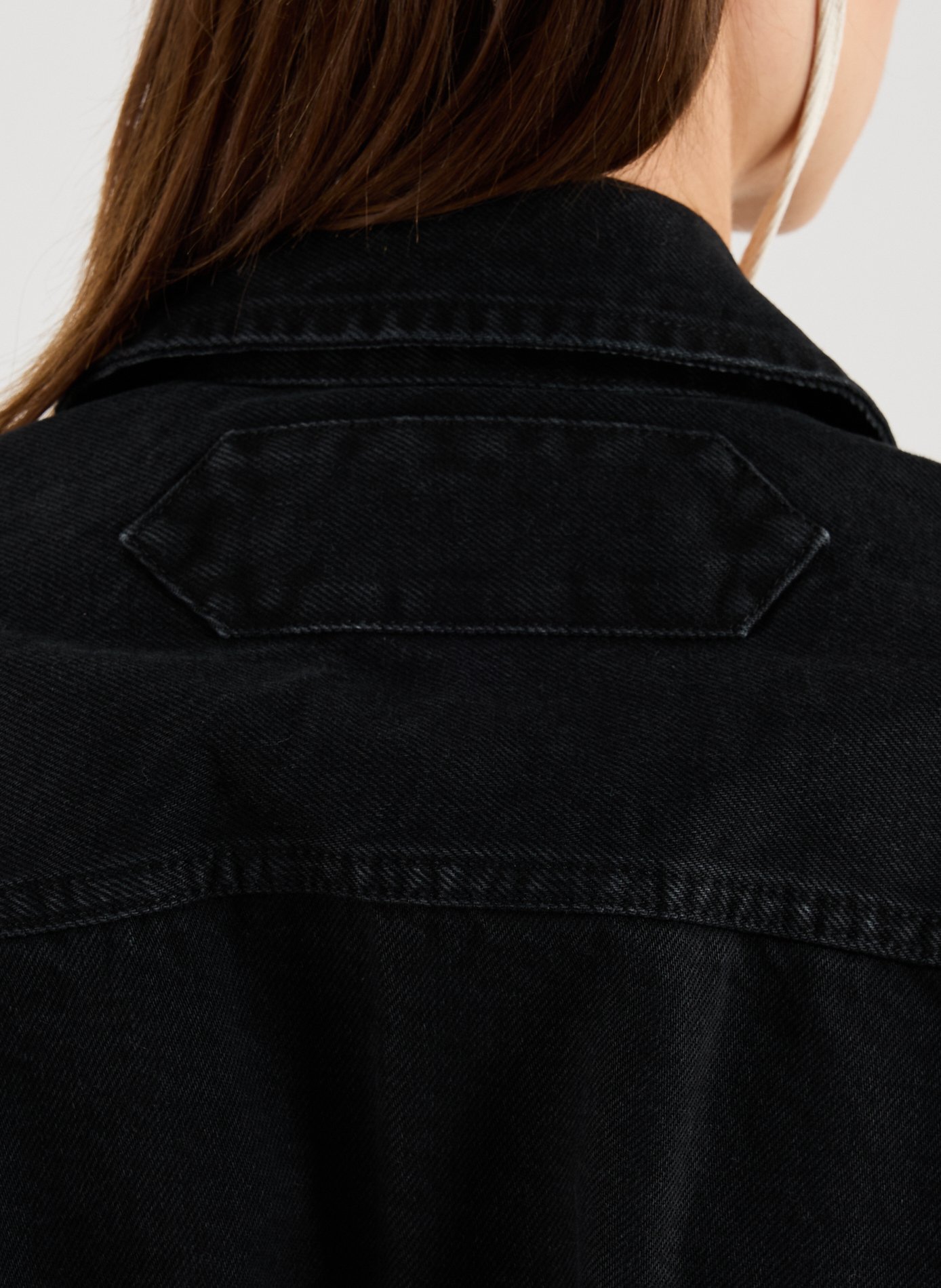 Veste de-Nîmes en coton JACQUEMUS Noir