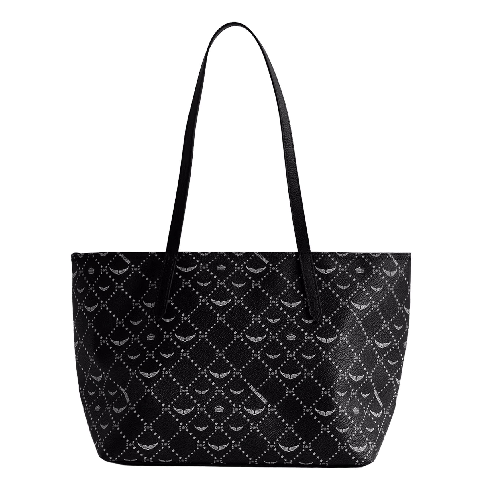 Sac cabas à monogrammes z shopper ZADIG&VOLTAIRE Noir