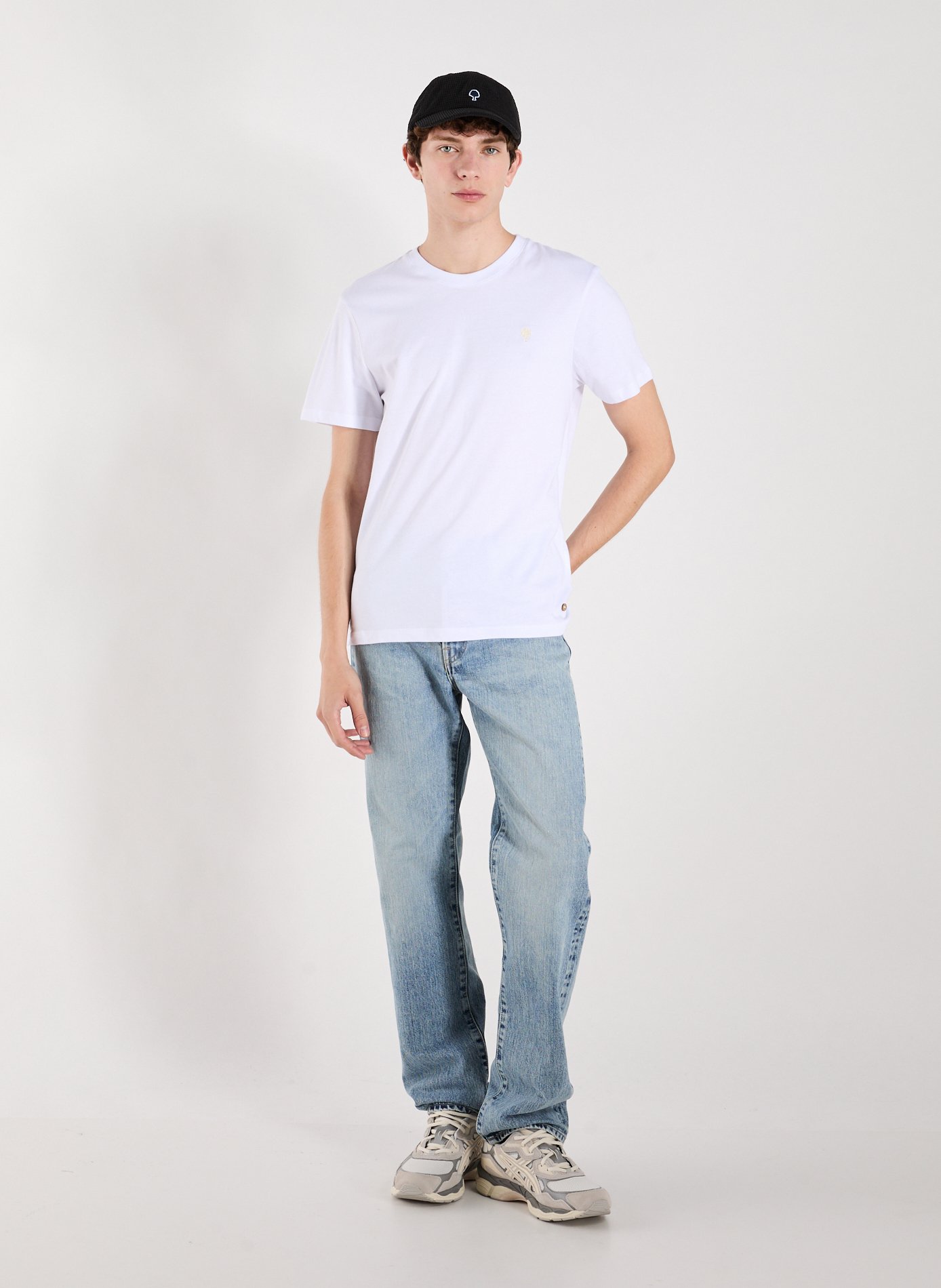 Classic Cotton T-Shirt FAGUO White