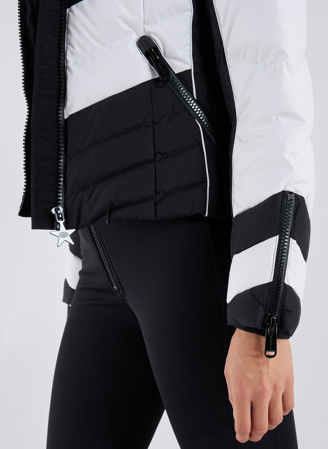 Veste matelassée à col montant GOLDBERGH Noir