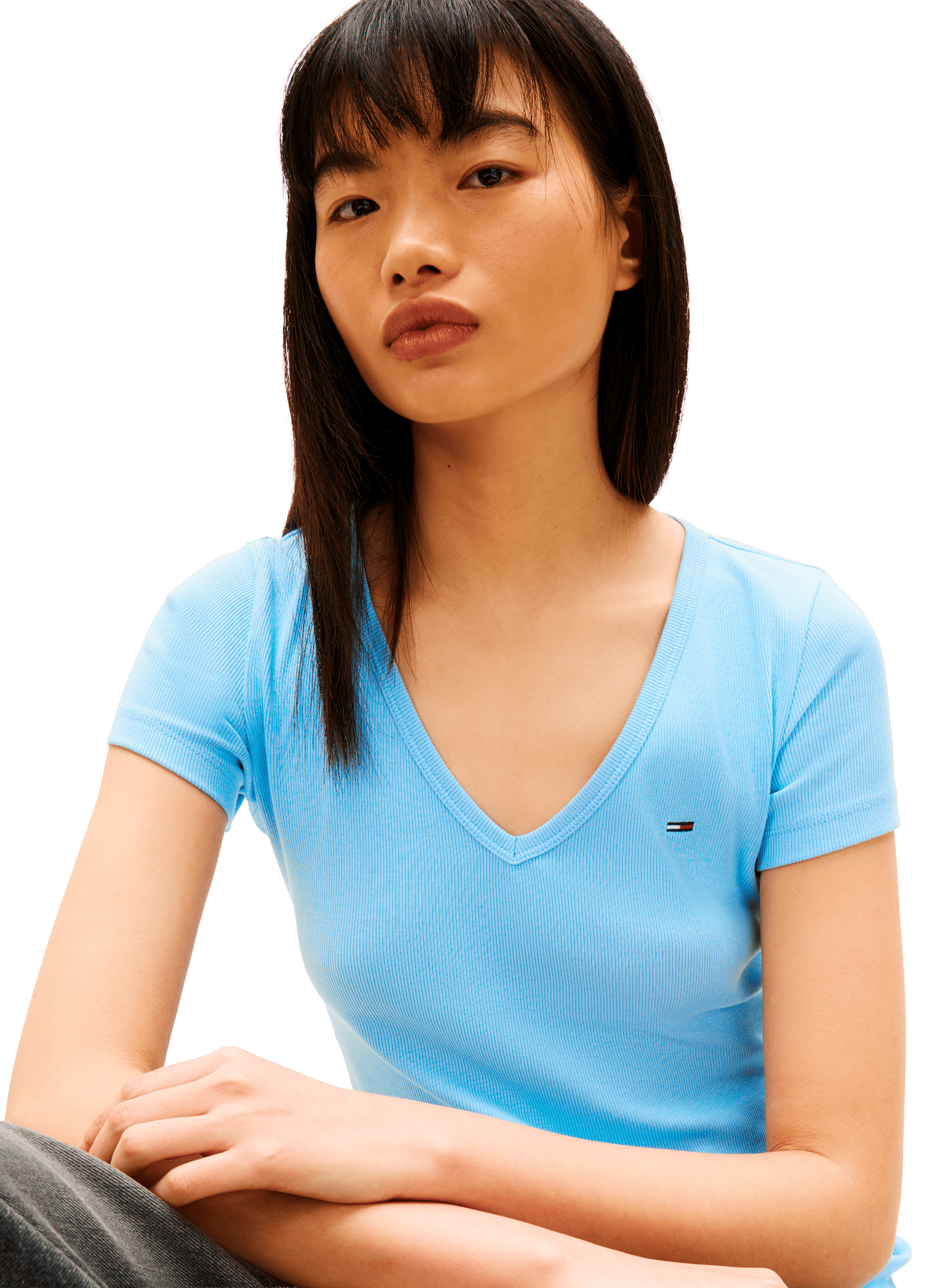 Cotton Top TOMMY HILFIGER Blue