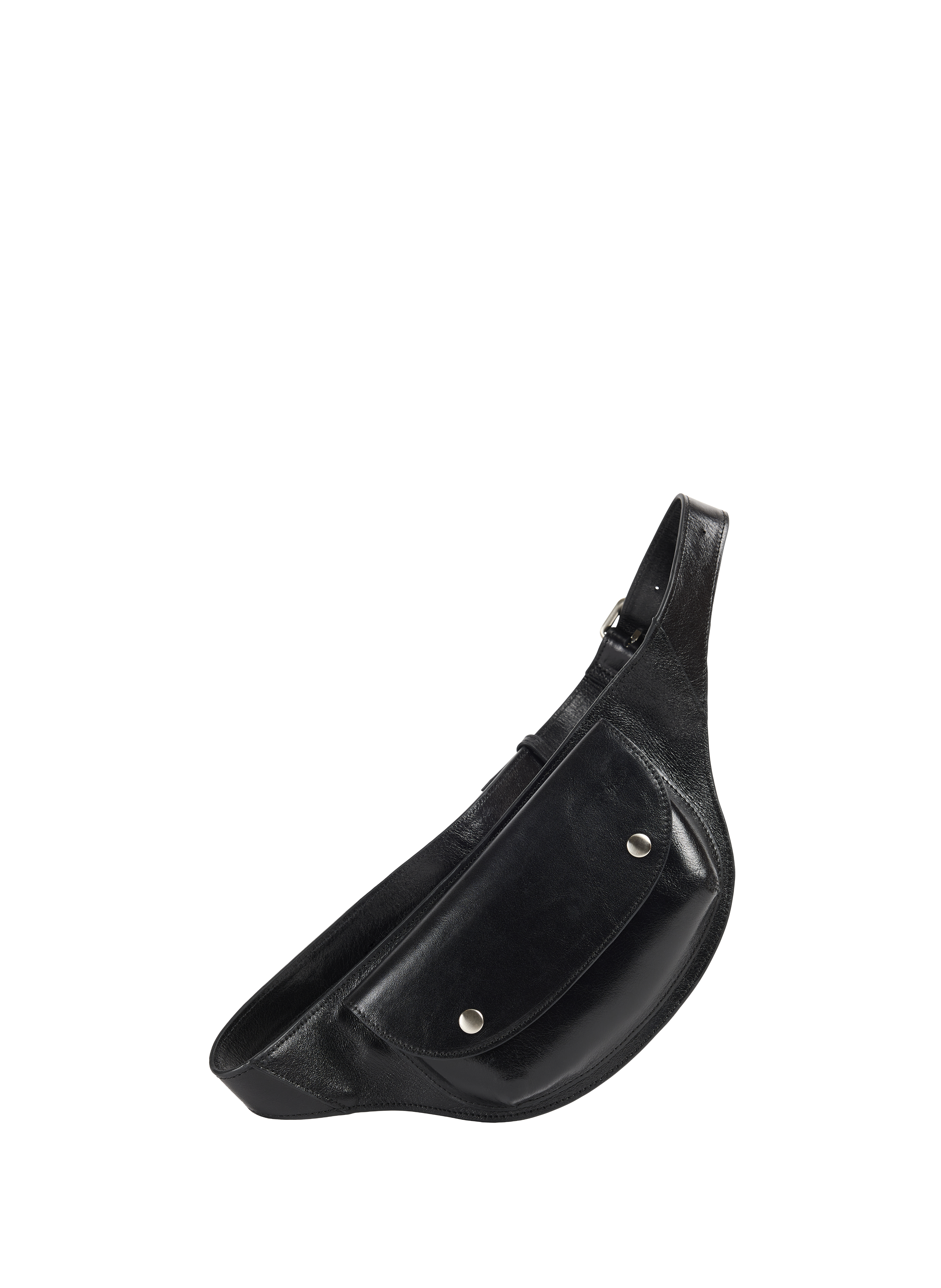 Arizona suede leather belt bag NAT & NIN Black