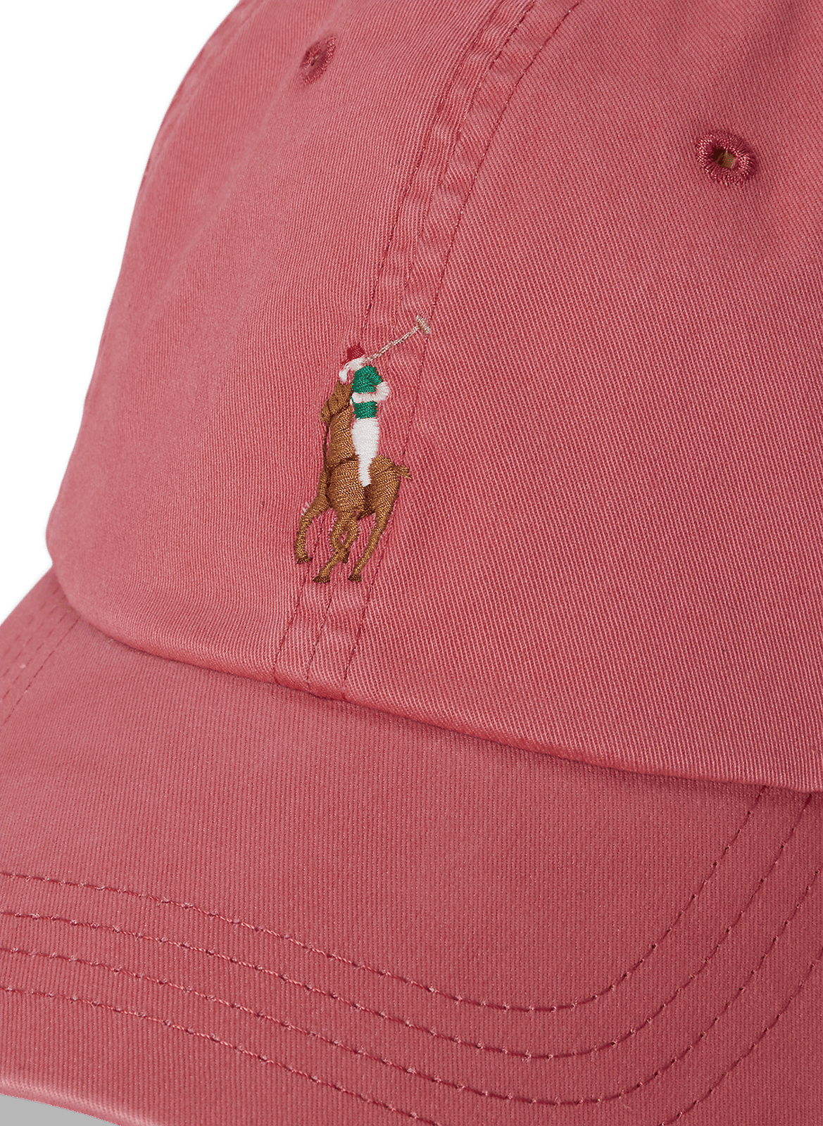 Cap with logo pattern POLO RALPH LAUREN Red