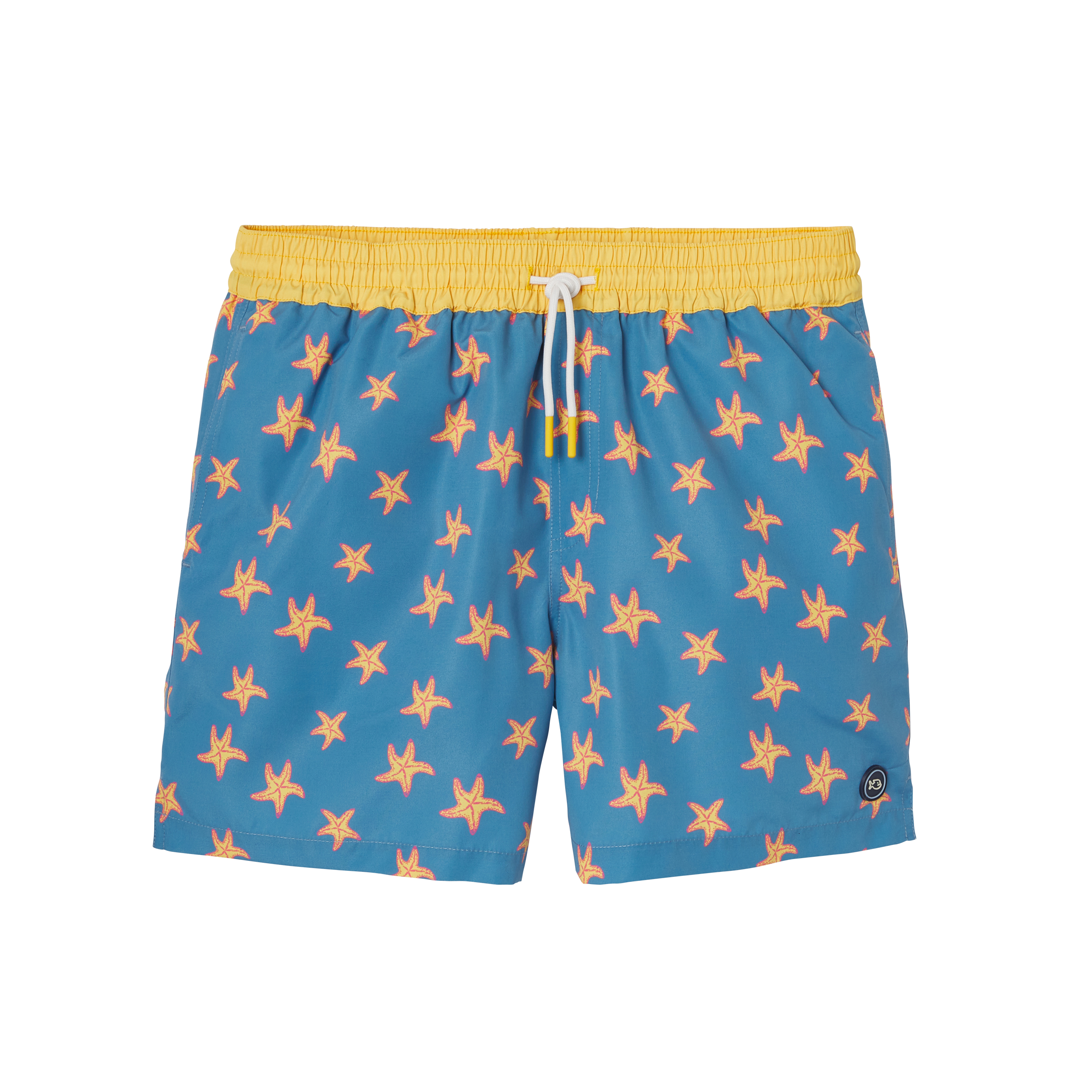 Short de bain en polyester recyclé BILLYBELT Bleu