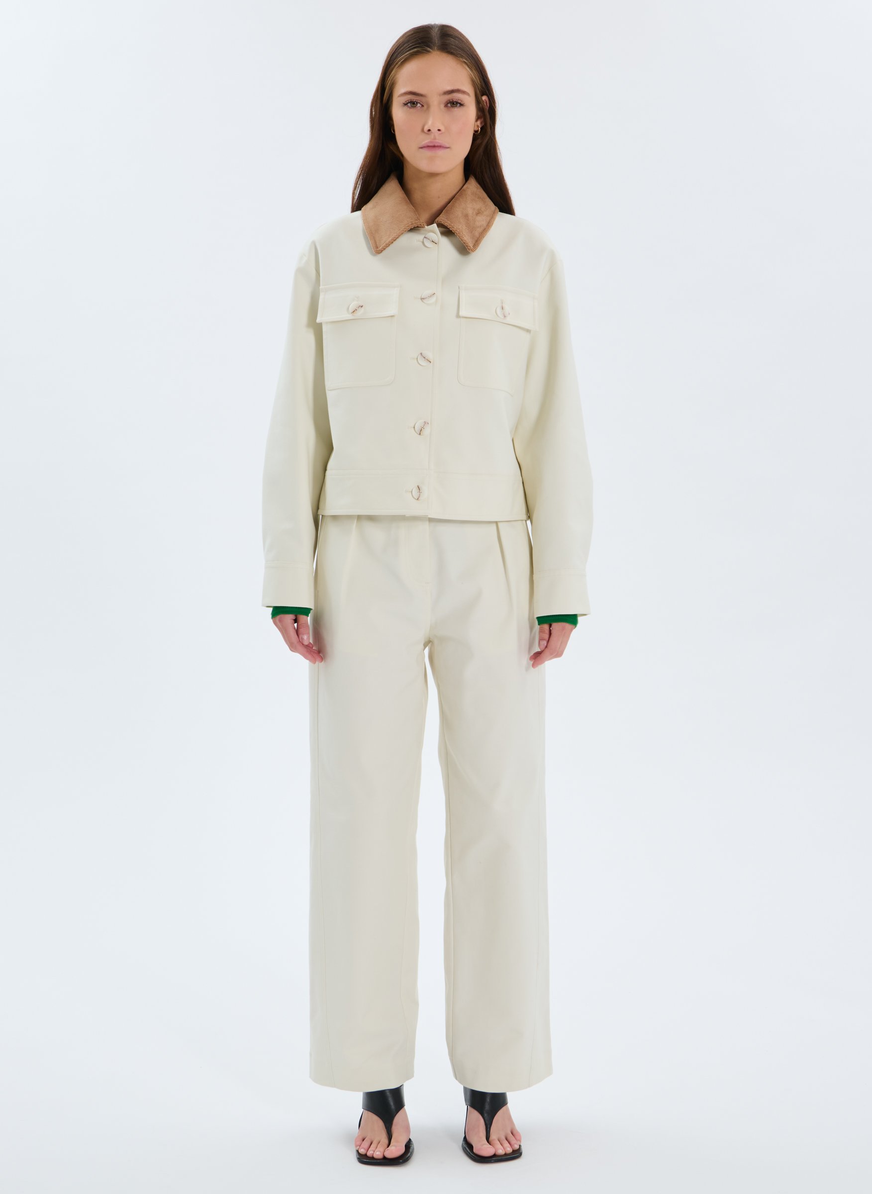 Veste  vero ZAPA Blanc