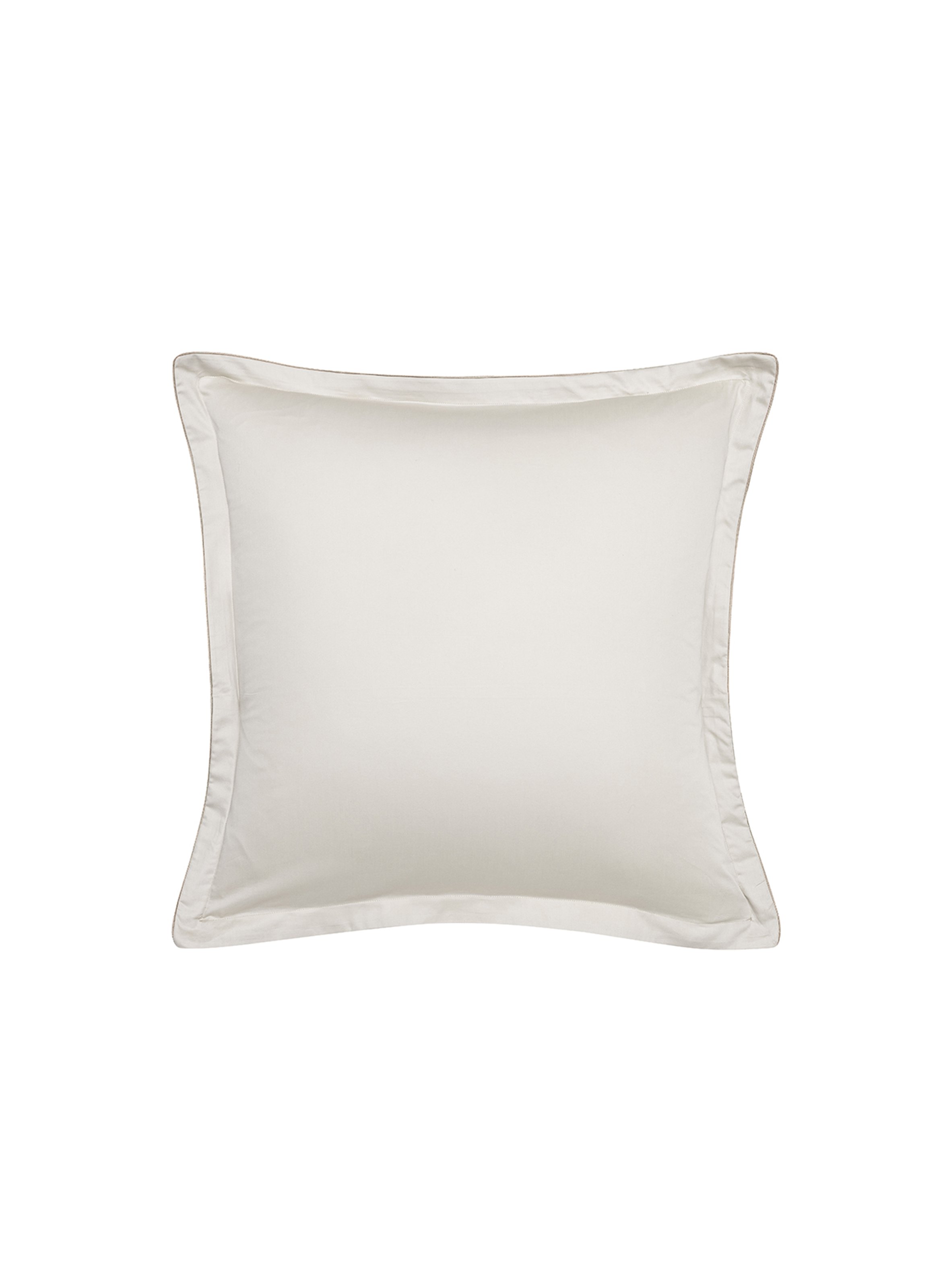 Taie d'oreiller imprimée en satin de coton bio, lande ALEXANDRE TURPAULT Jaune