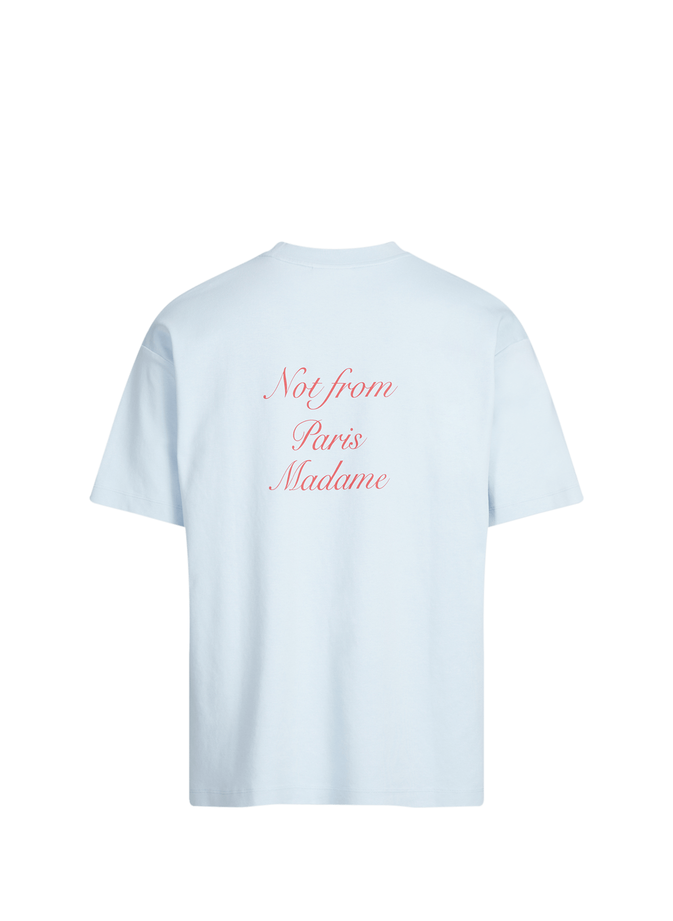 T-shirt en coton DROLE DE MONSIEUR Bleu