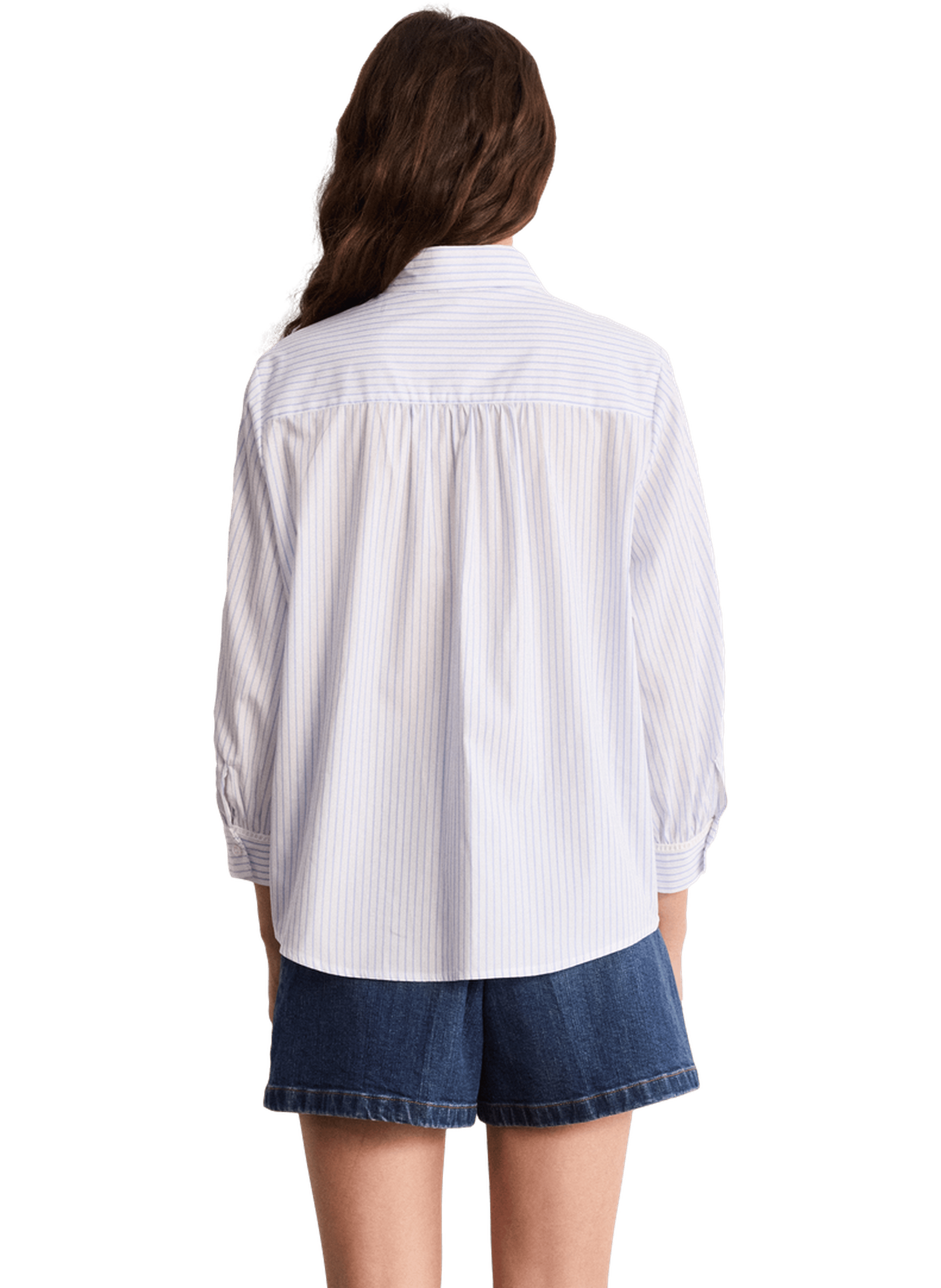 Chemise en coton à rayures - calypso PABLO Beige