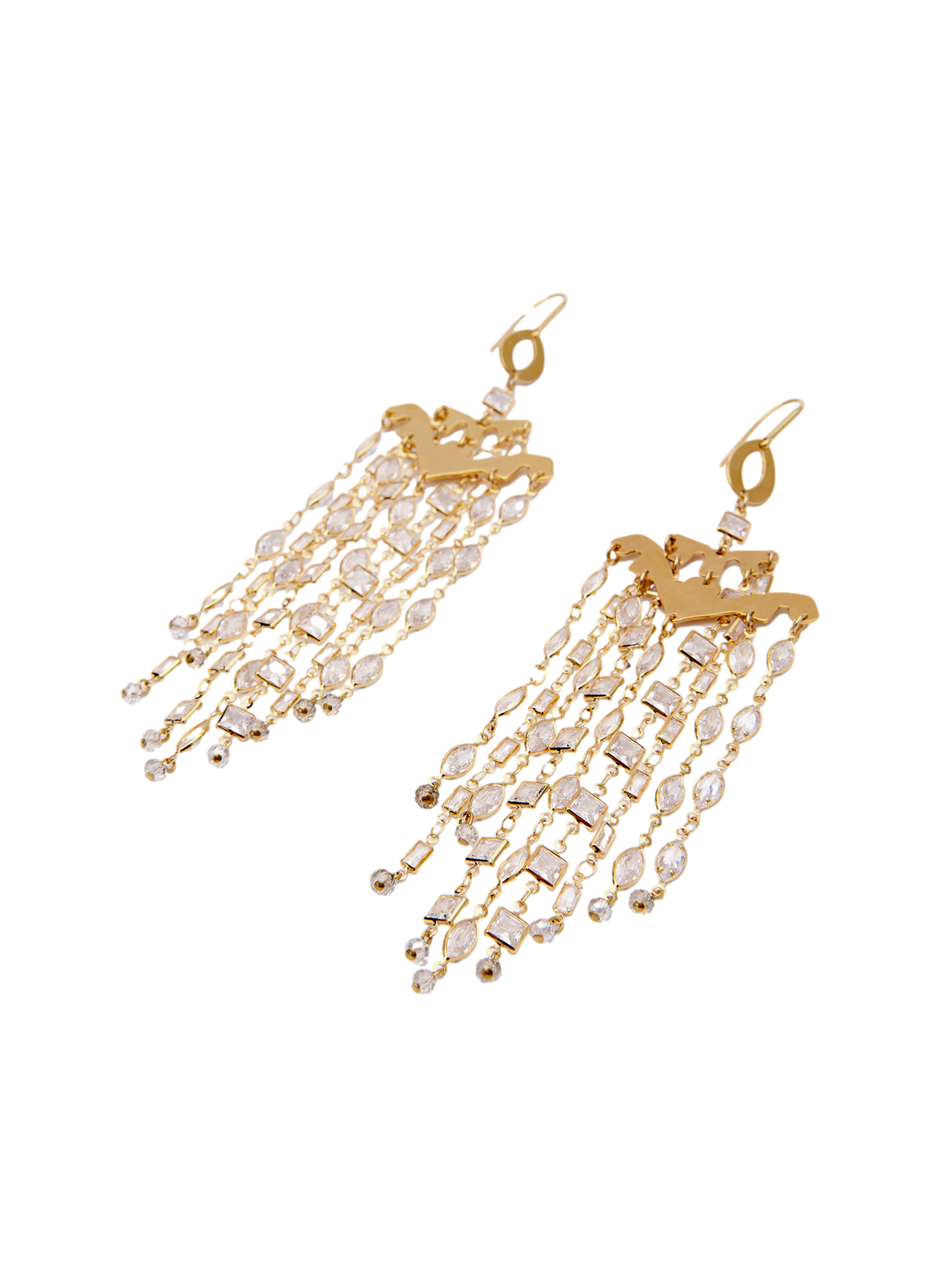 Hängende Ohrringe Memine ISABEL MARANT Transparent