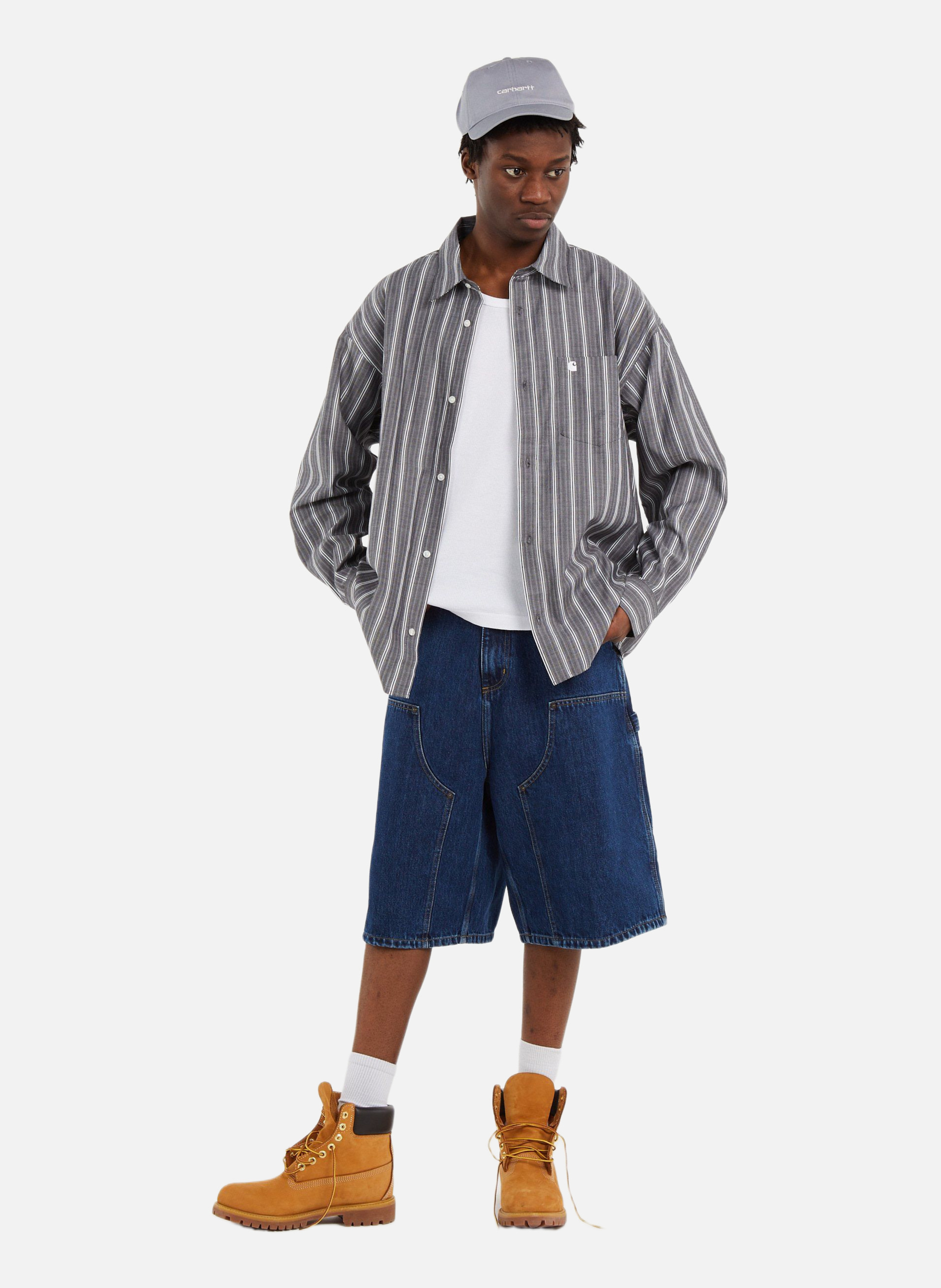 Chemise l/s beale shirt CARHARTT WIP Noir