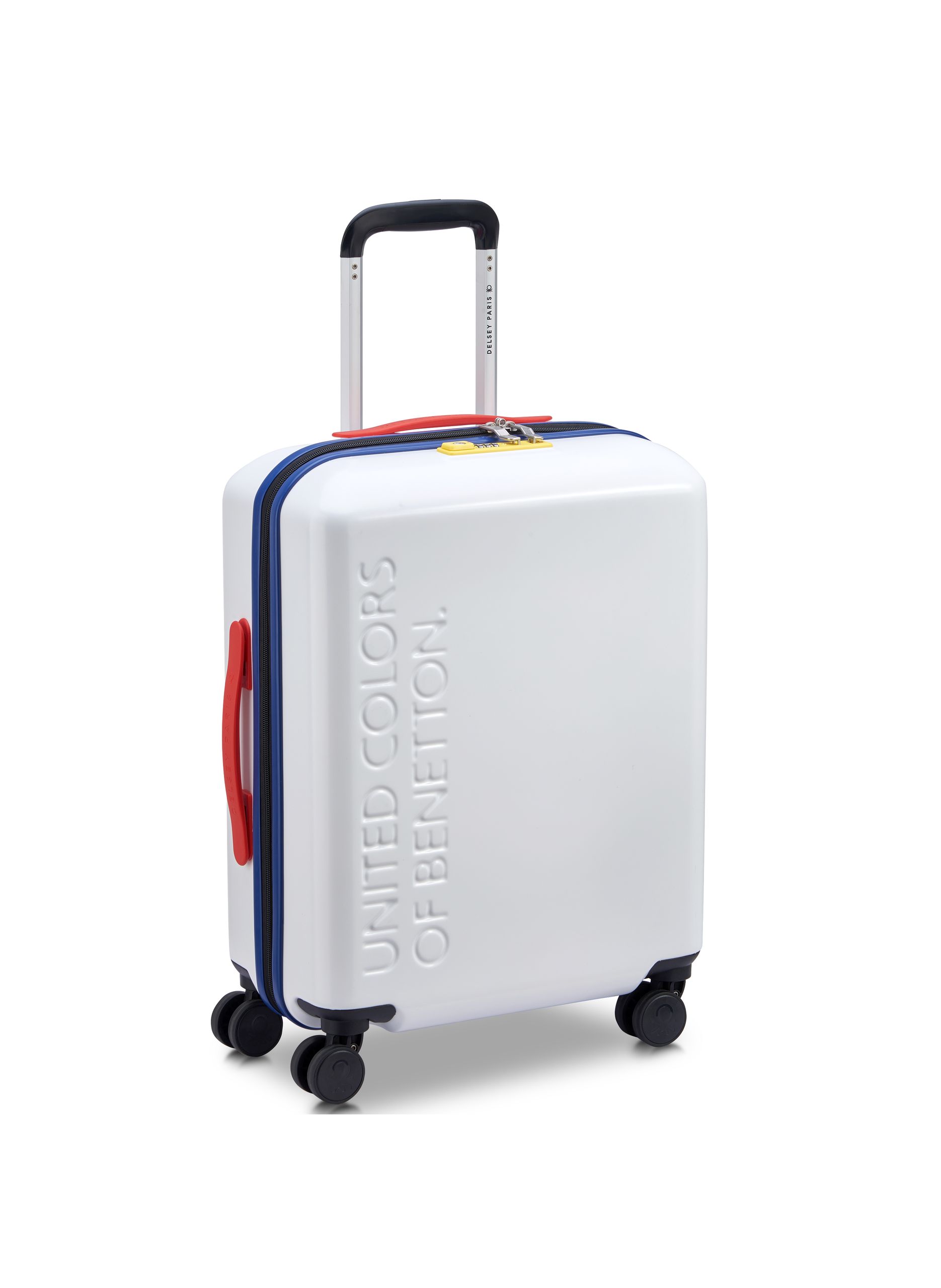 Valise cabine rigide taille s - united DELSEY PARIS Blanc