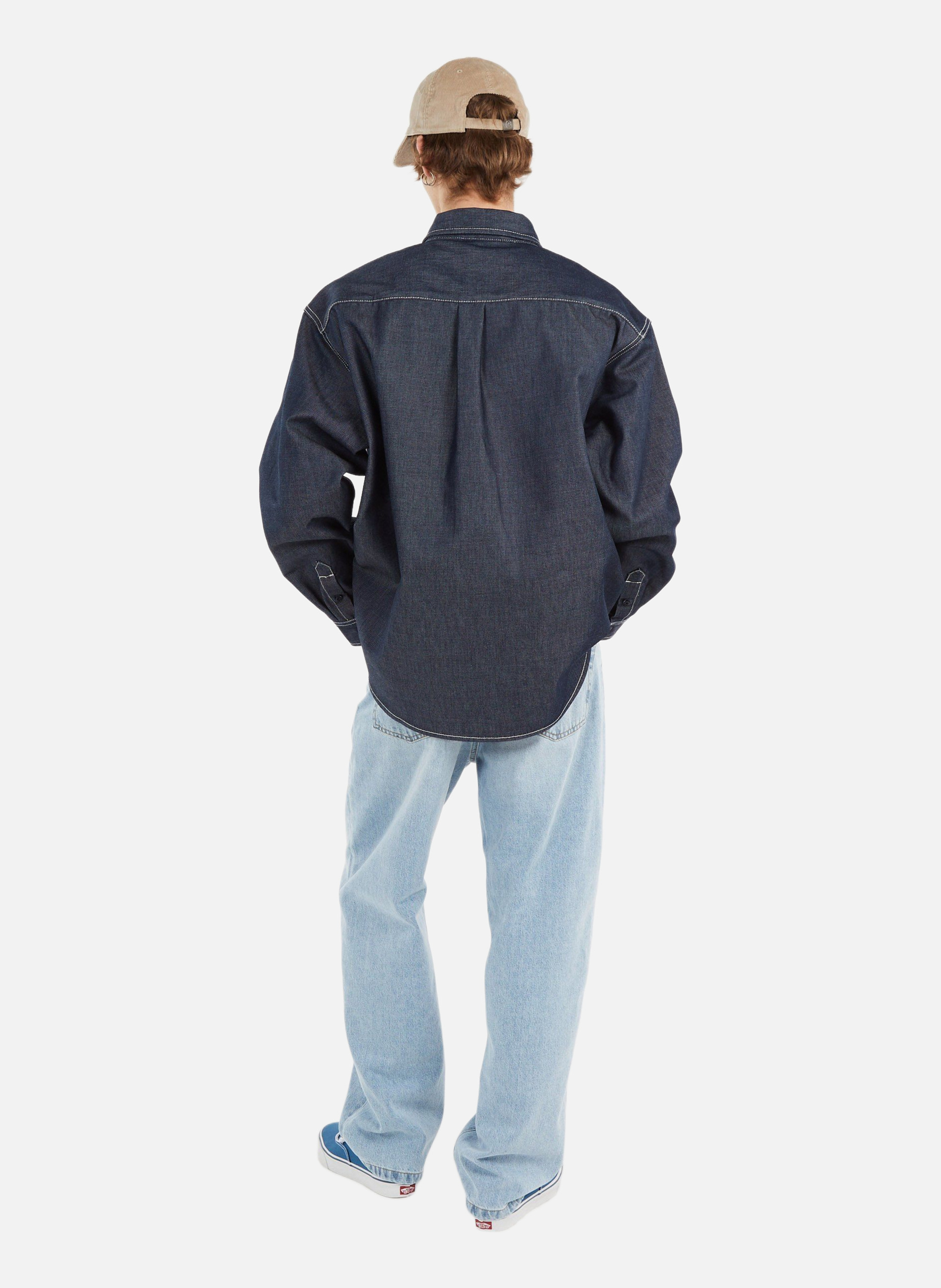 Veste tigan shirt jac CARHARTT WIP Bleu
