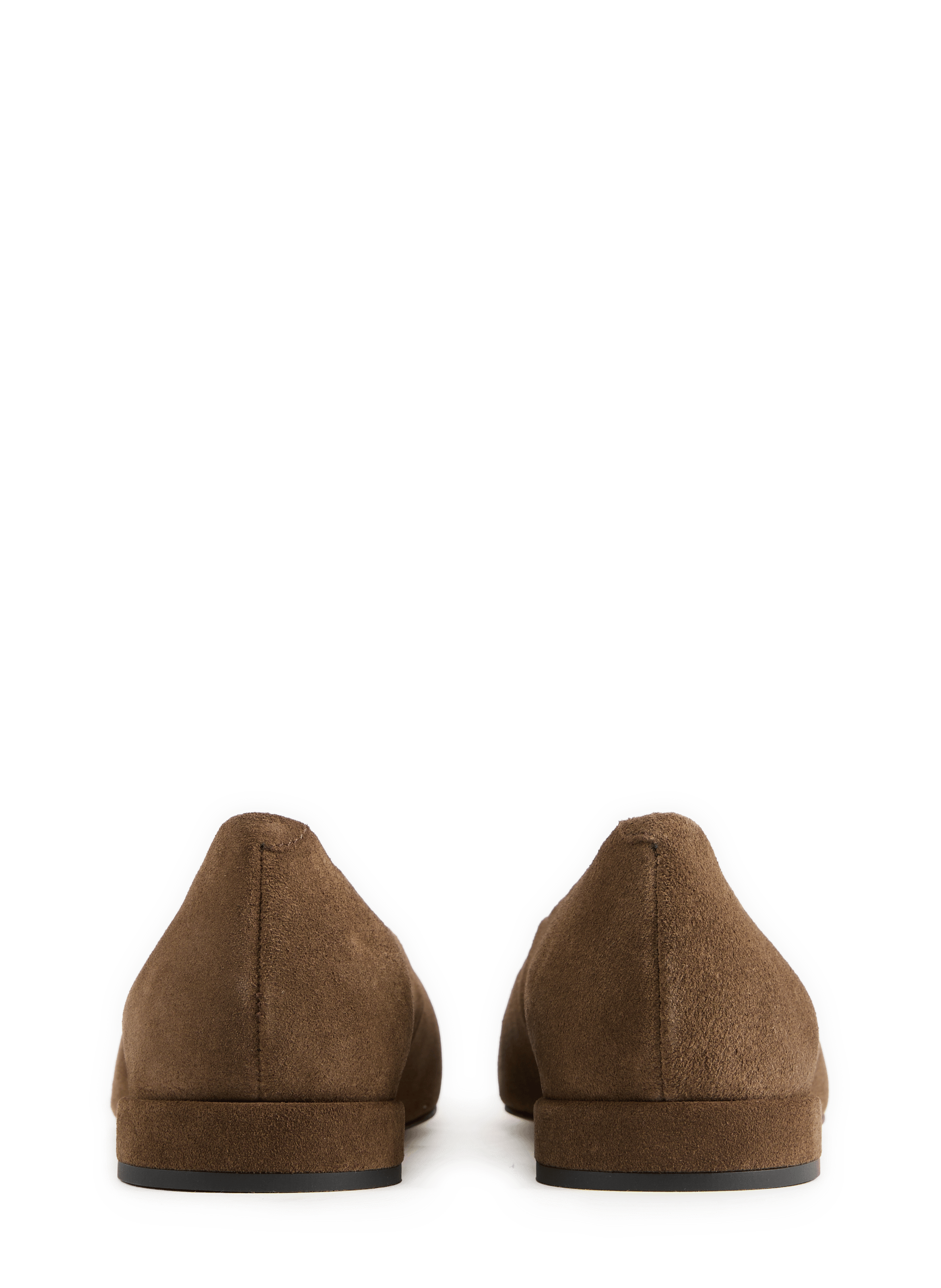 Leather ballet flats MAISON TOUFET Brown
