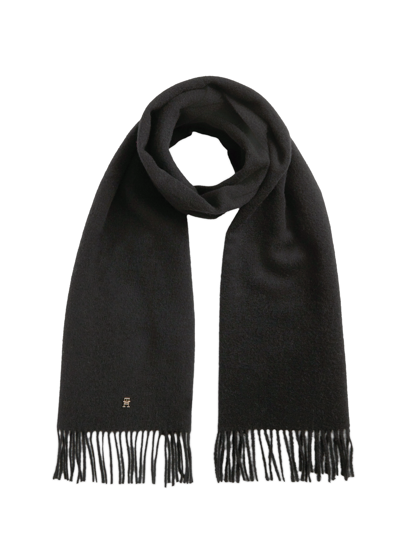 Echarpe en laine  Black