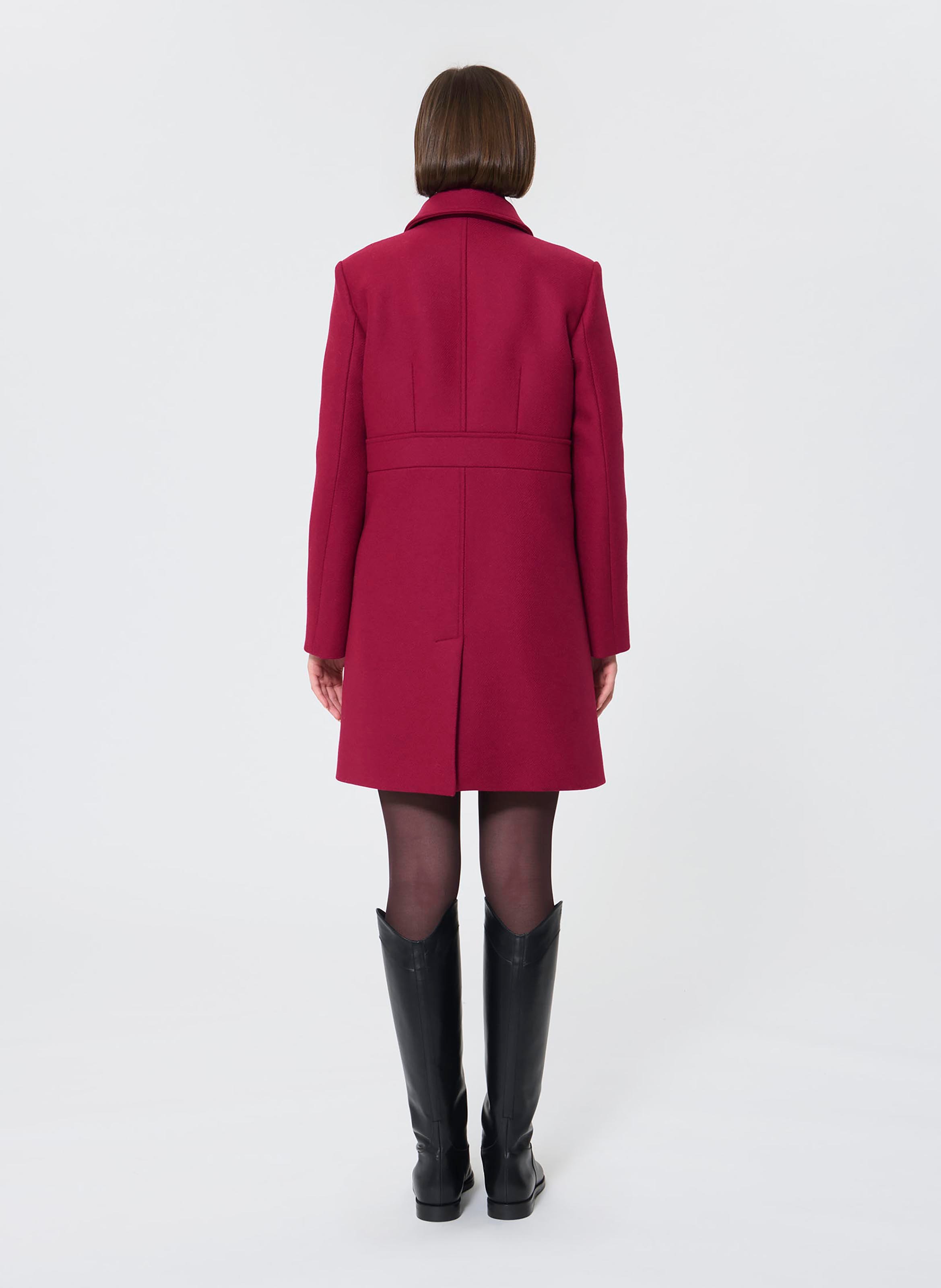 Manteau madeline TARA JARMON Rose