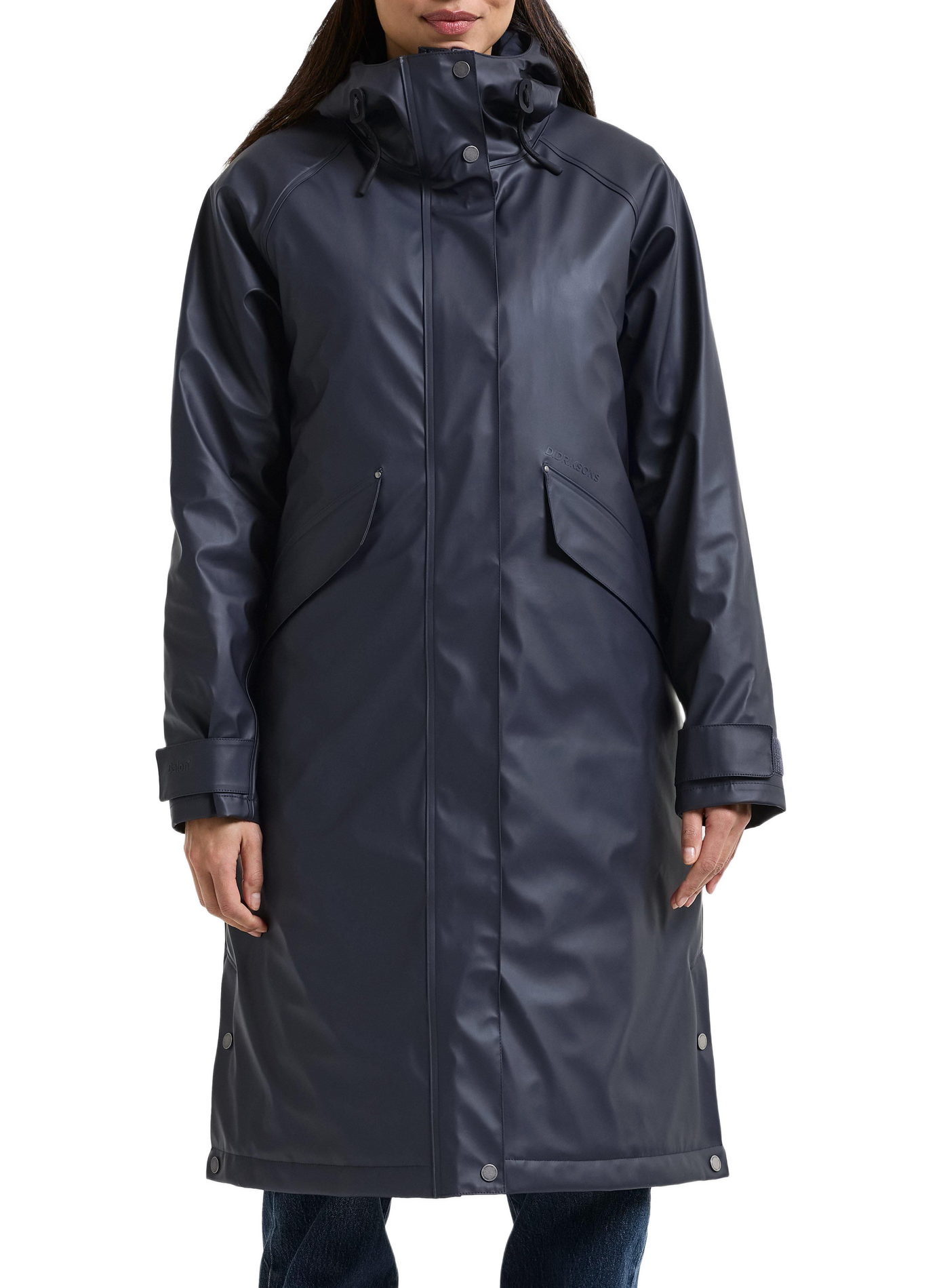 Leonie Hooded Galon® Parka DIDRIKSONS Blue
