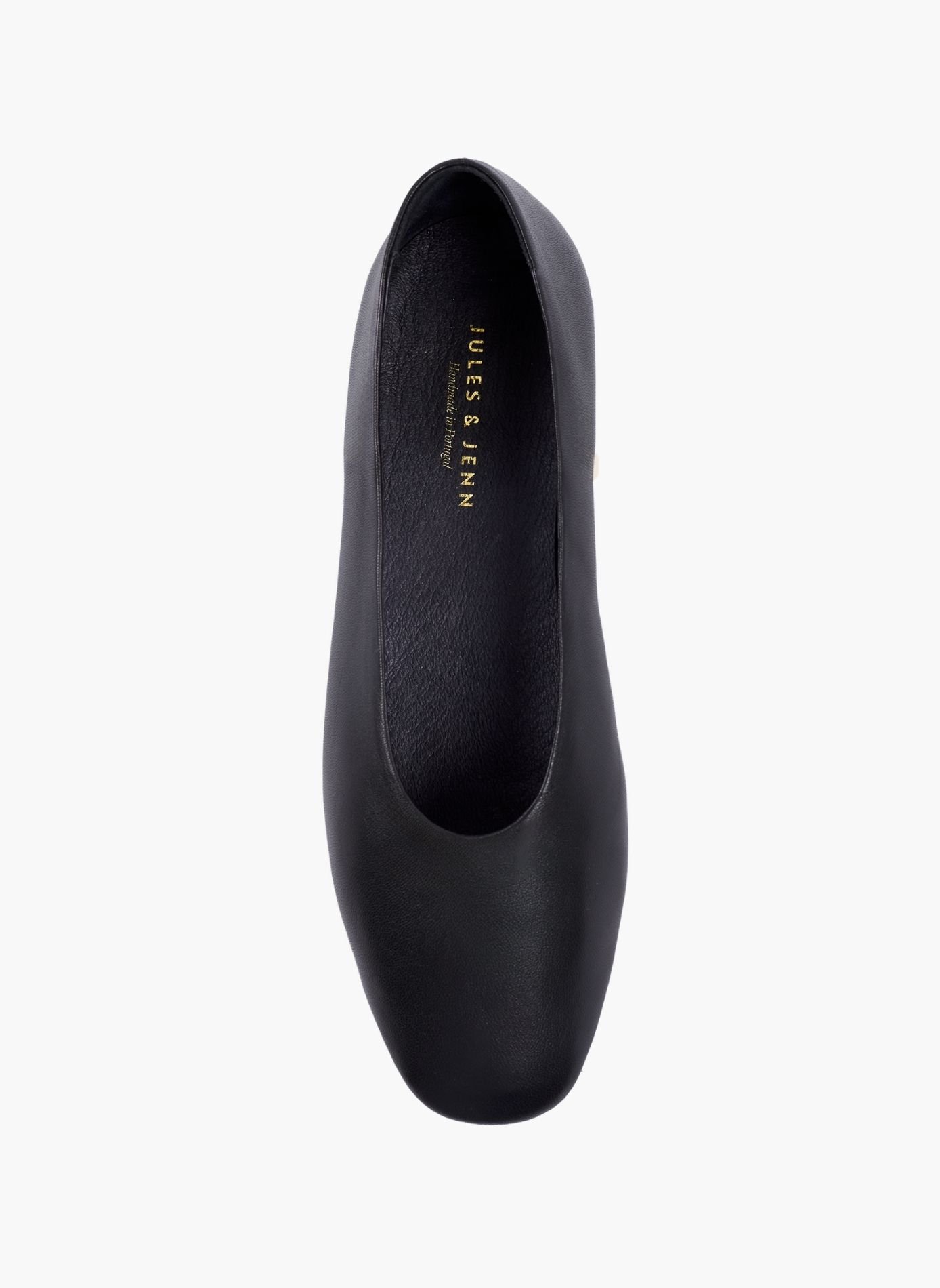 Ballerines souples paola cuir JULES & JENN Noir