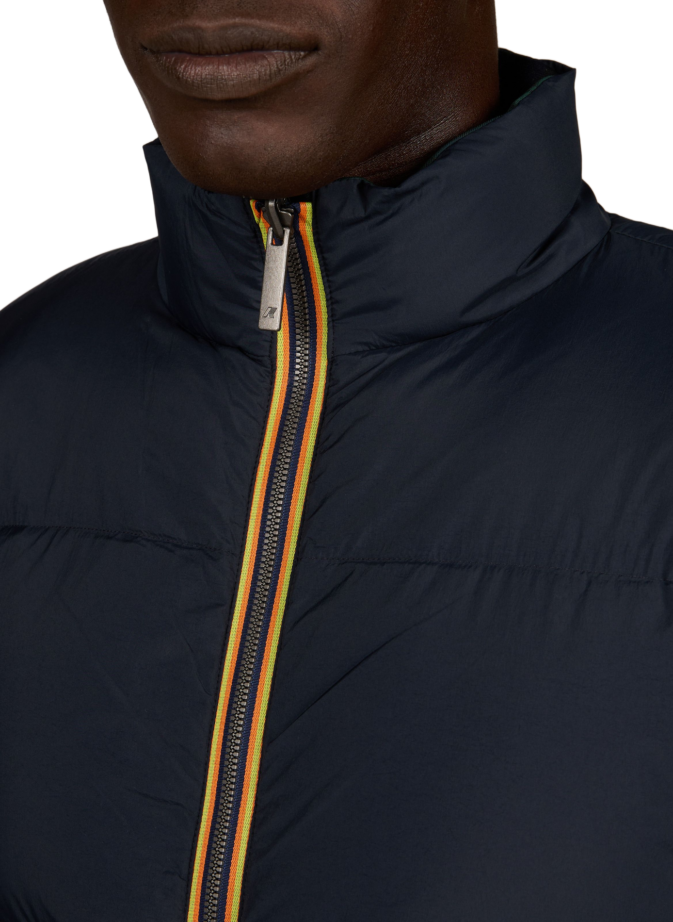 Reversible jacket in a wool blend K-WAY Blue